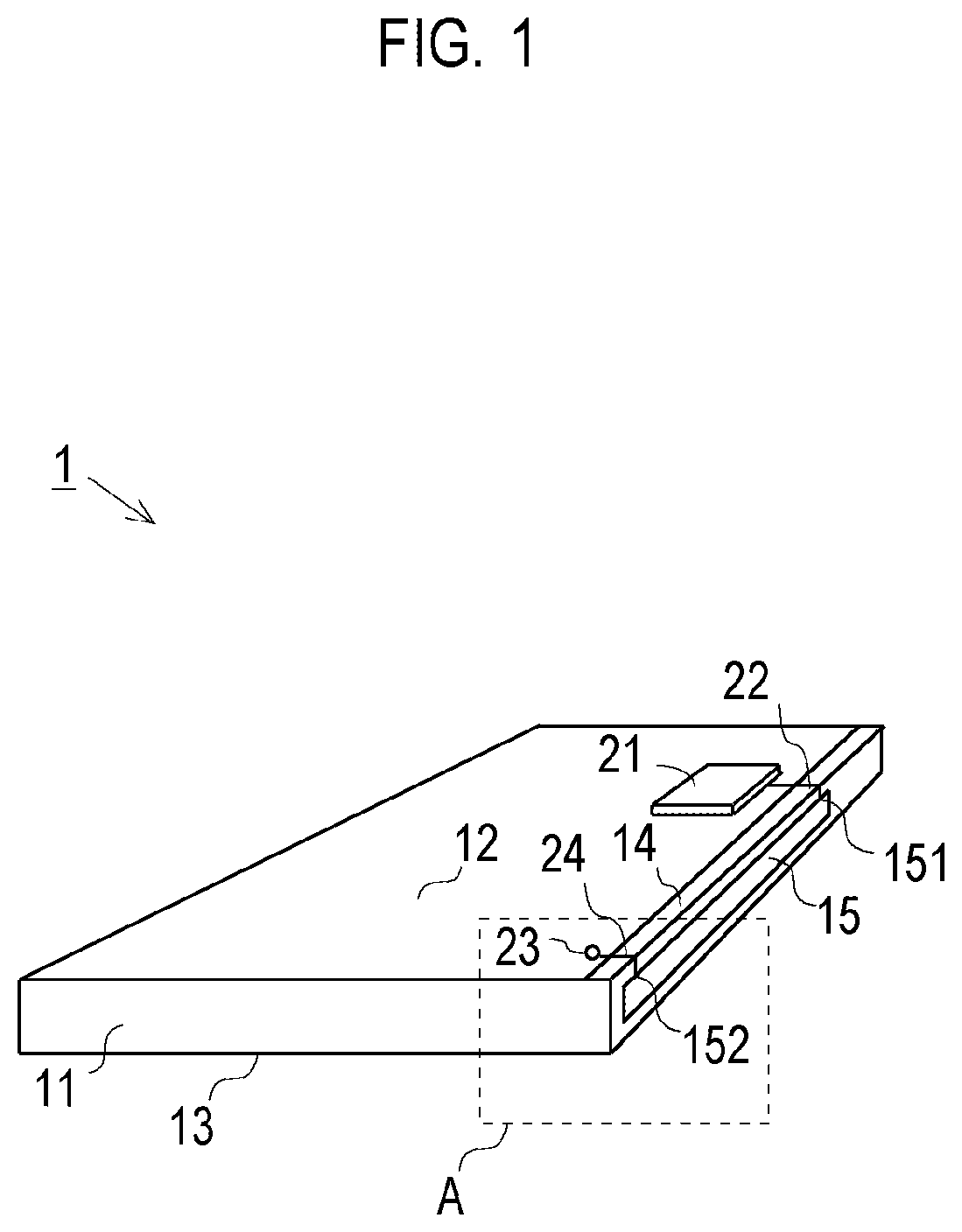 Patent US11778730 Figure 1 – Printed circuit board and wireless communication terminal