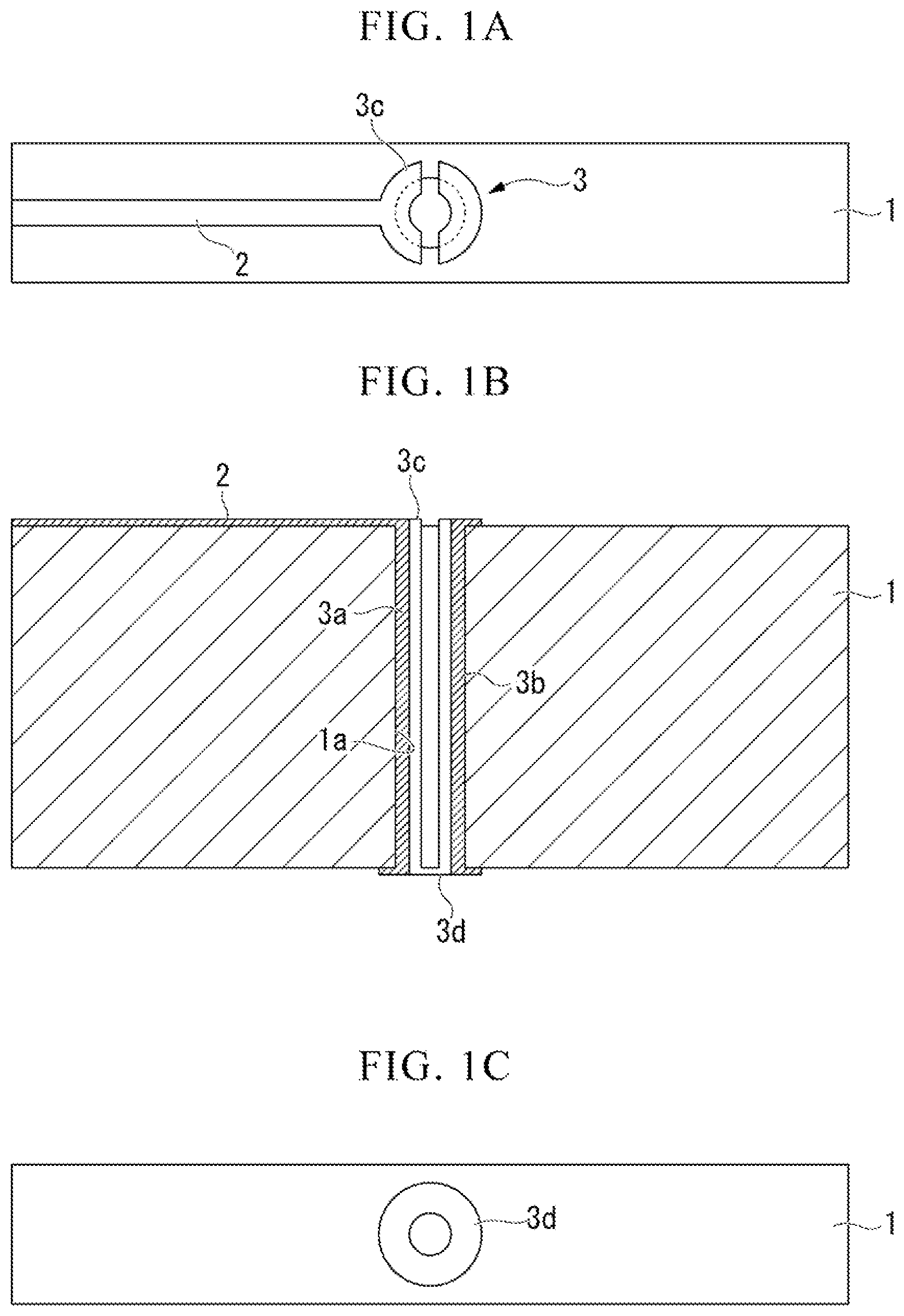 Patent US11778742 — Through-hole via and circuit board — Figure 1