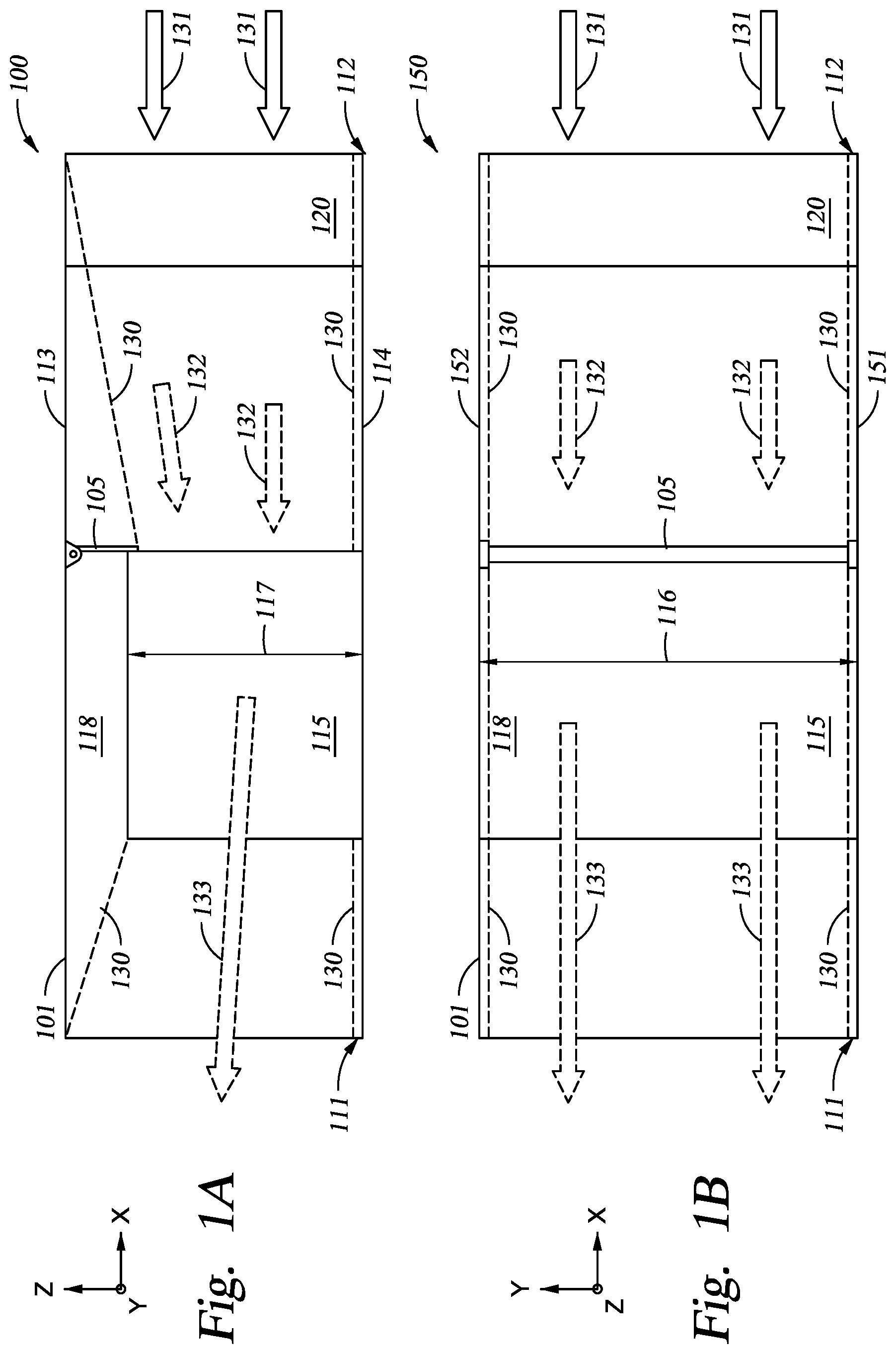 Patent US11778771 — Airflow control louver for bidirectional airflow cooling — Figure 1