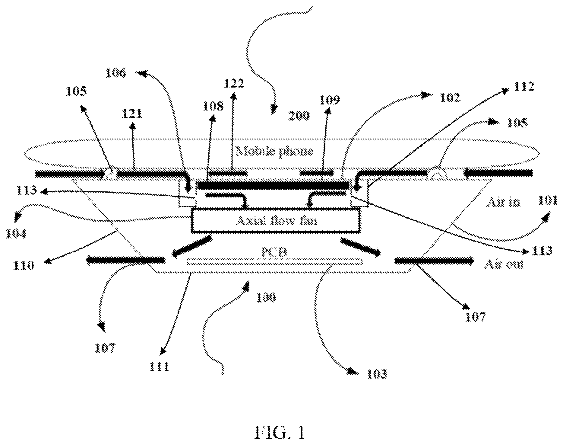 Patent US11778772 — Wireless charging device — Figure 1