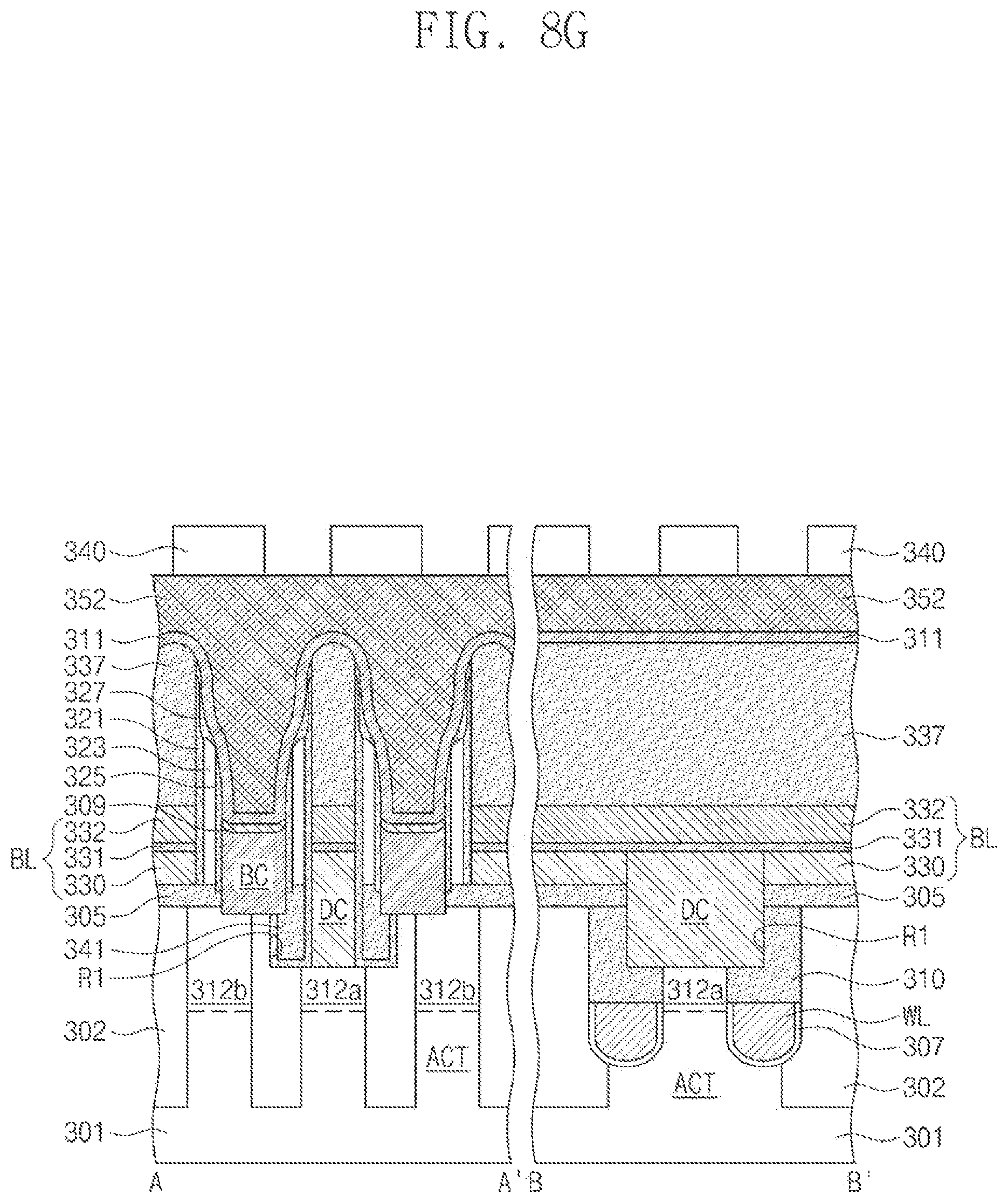 Patent US11778805 Figure 14 – Semiconductor memory devices and methods of fabricating the same