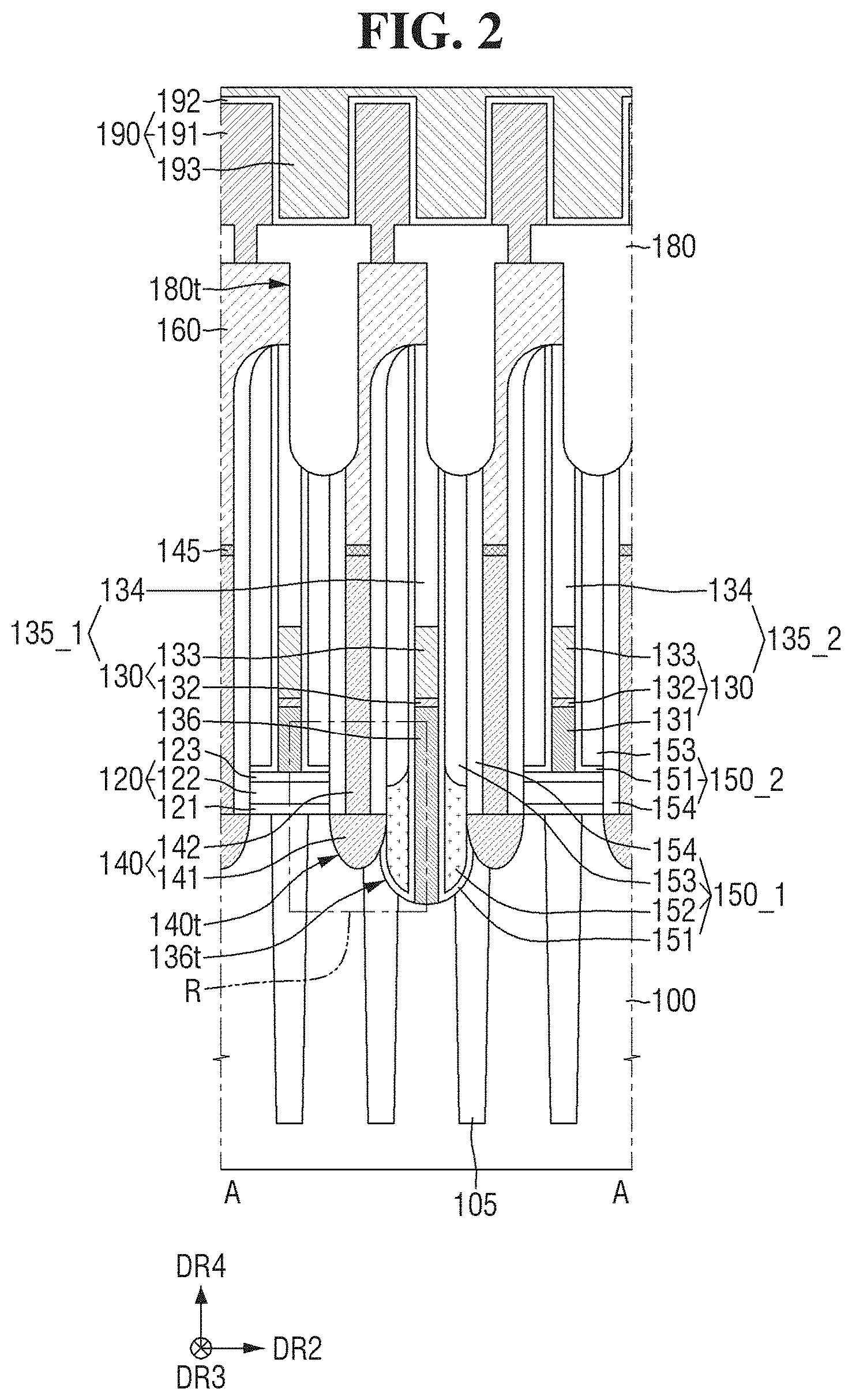 Patent US11778810 Figure 2 – Semiconductor device