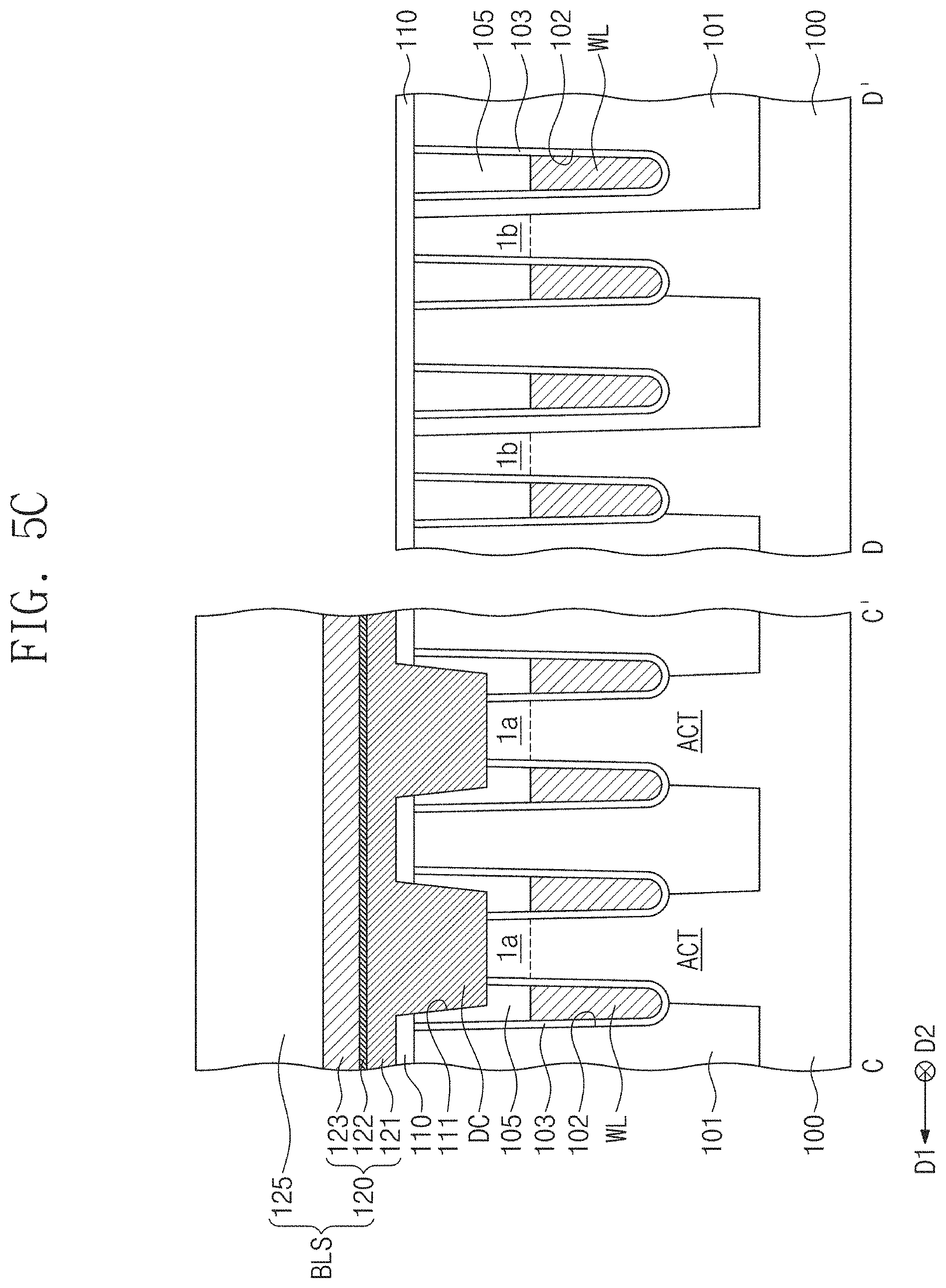 Patent US11778811 Figure 13 – Semiconductor memory device and method of fabricating the same
