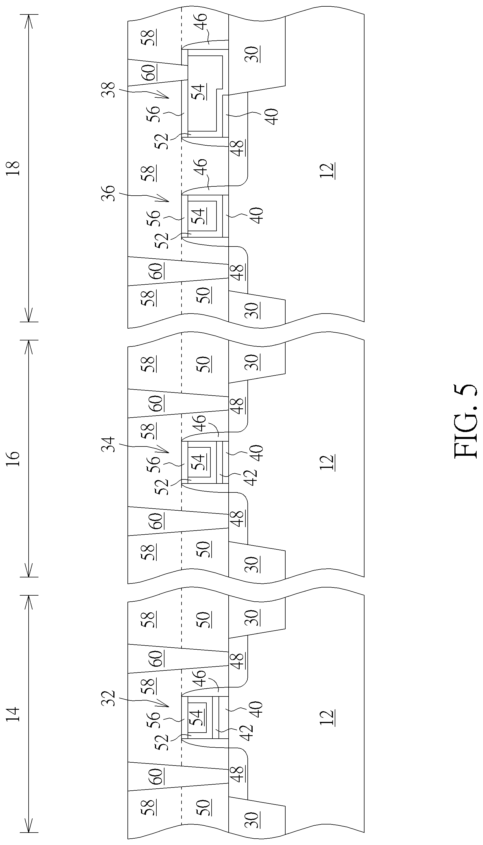 Patent US11778814 Figure 5 – One-time programmable memory device
