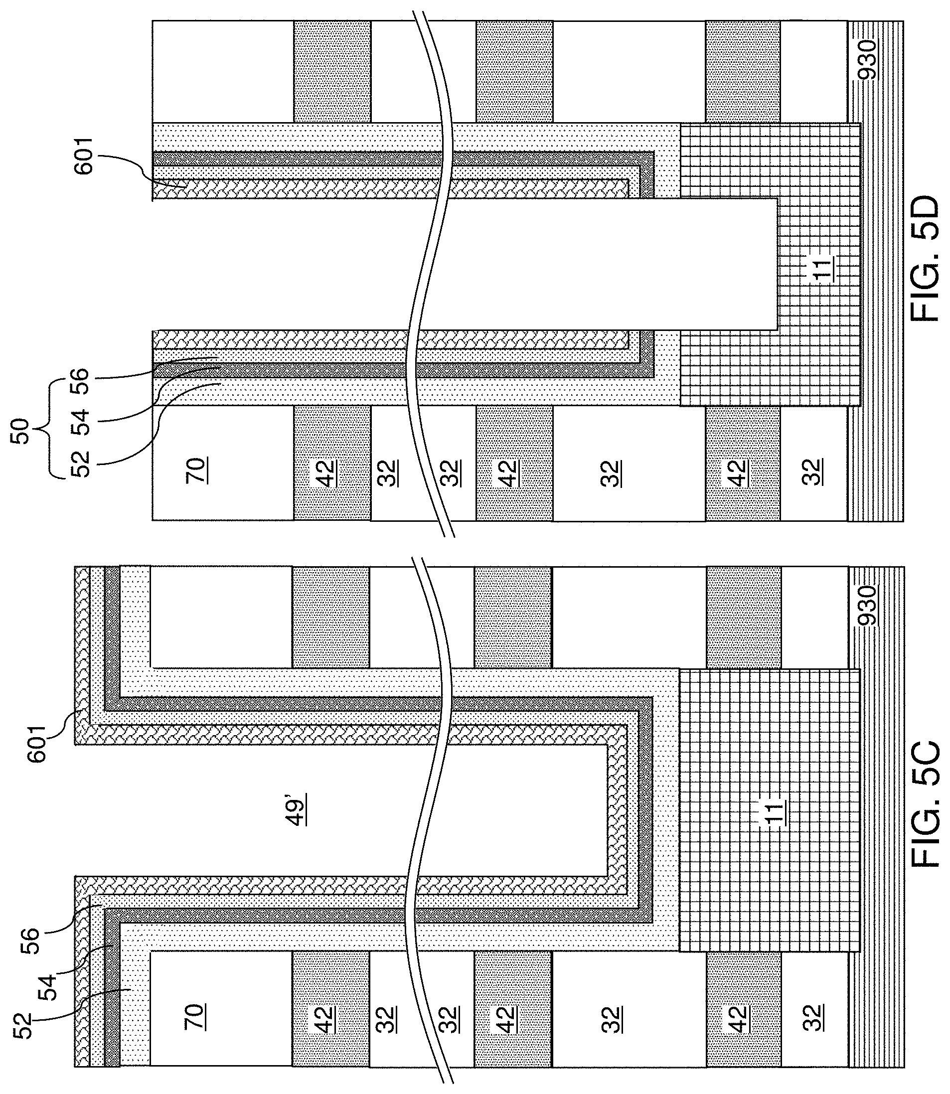 Patent US11778817 Figure 10 – Three-dimensional memory device including III-V compound semiconductor channel layer and method of making the same