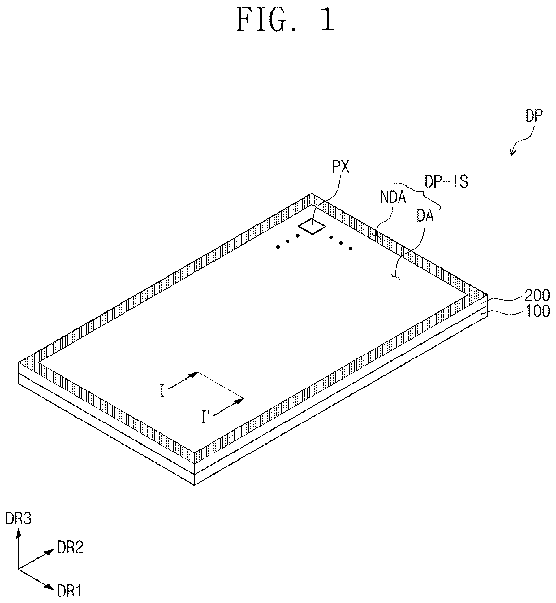 Patent US11778844 Figure 1 – Light emitting element and display panel including the same