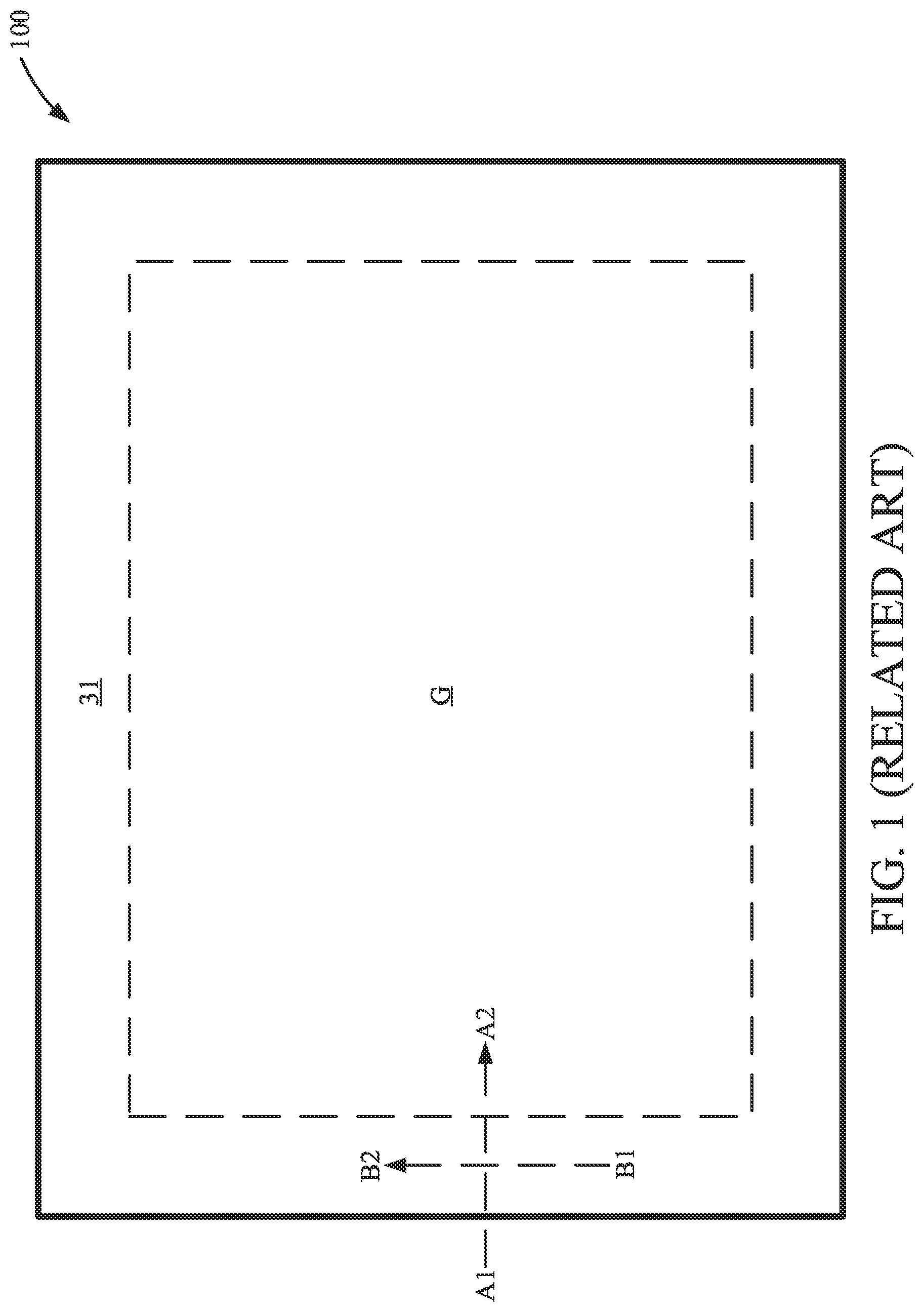 Patent US11778853 — Display panel comprising an encapsulation layer, display device, and manufacturing methods thereof — Figure 1