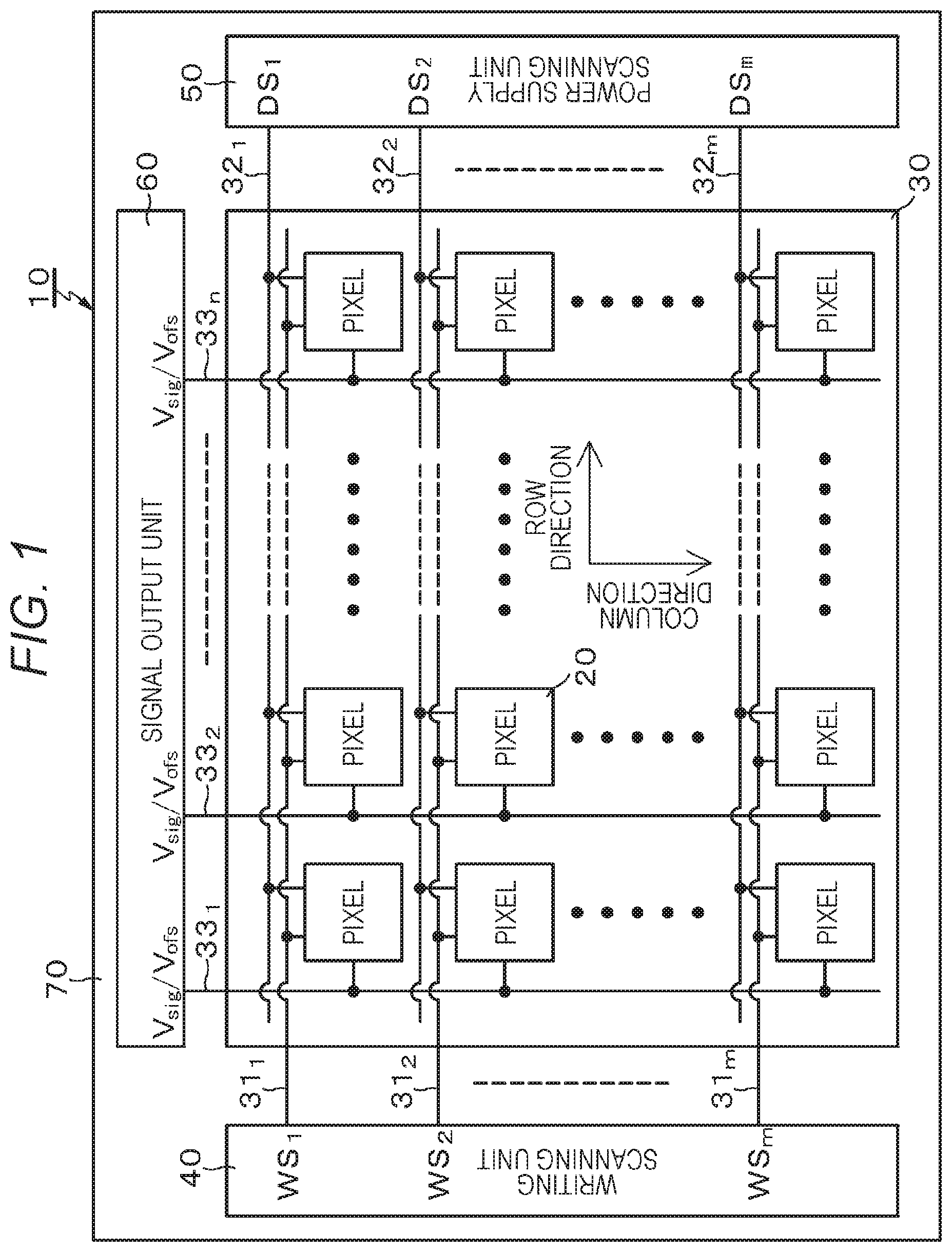 Patent US11778862 — Display device and electronic device including capacitors connected to anode electrode of light emitting unit — Figure 1