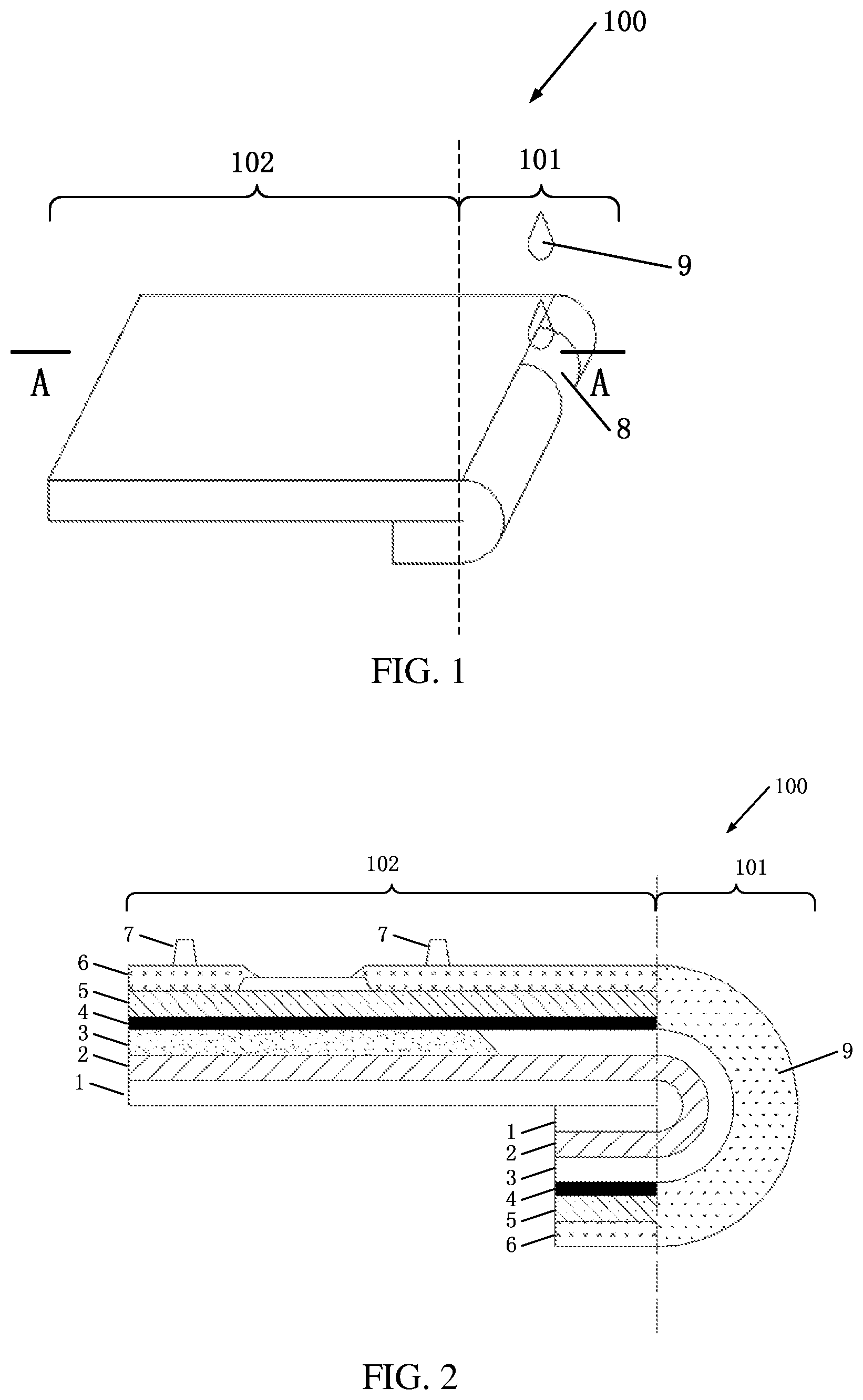 Patent US11778872 — Display panel — Figure 1