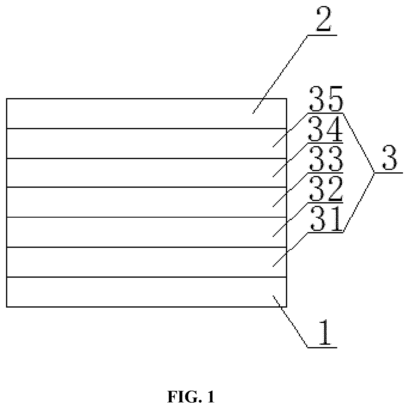 Patent US11778908 — Organic electroluminescent devices — Figure 1