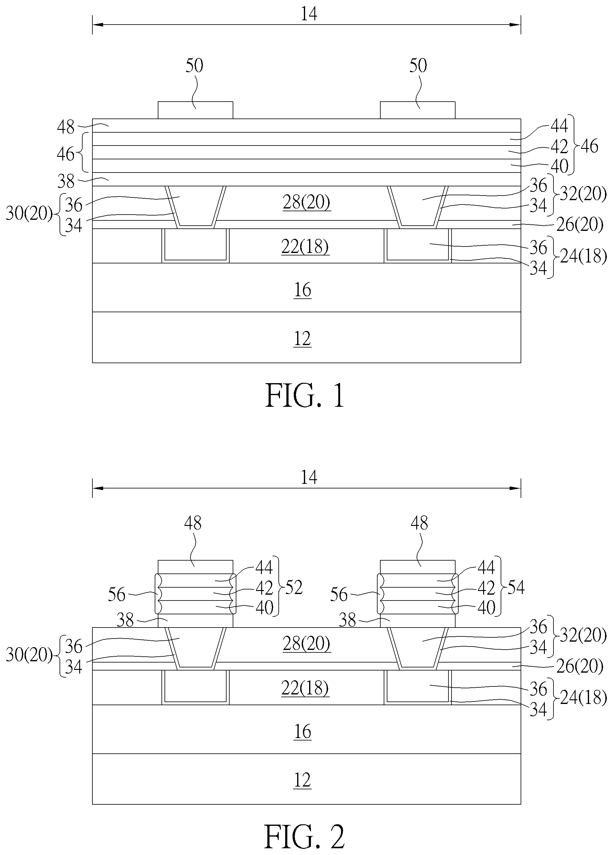 Patent US11778917 — Semiconductor device and method for fabricating the same — Figure 1