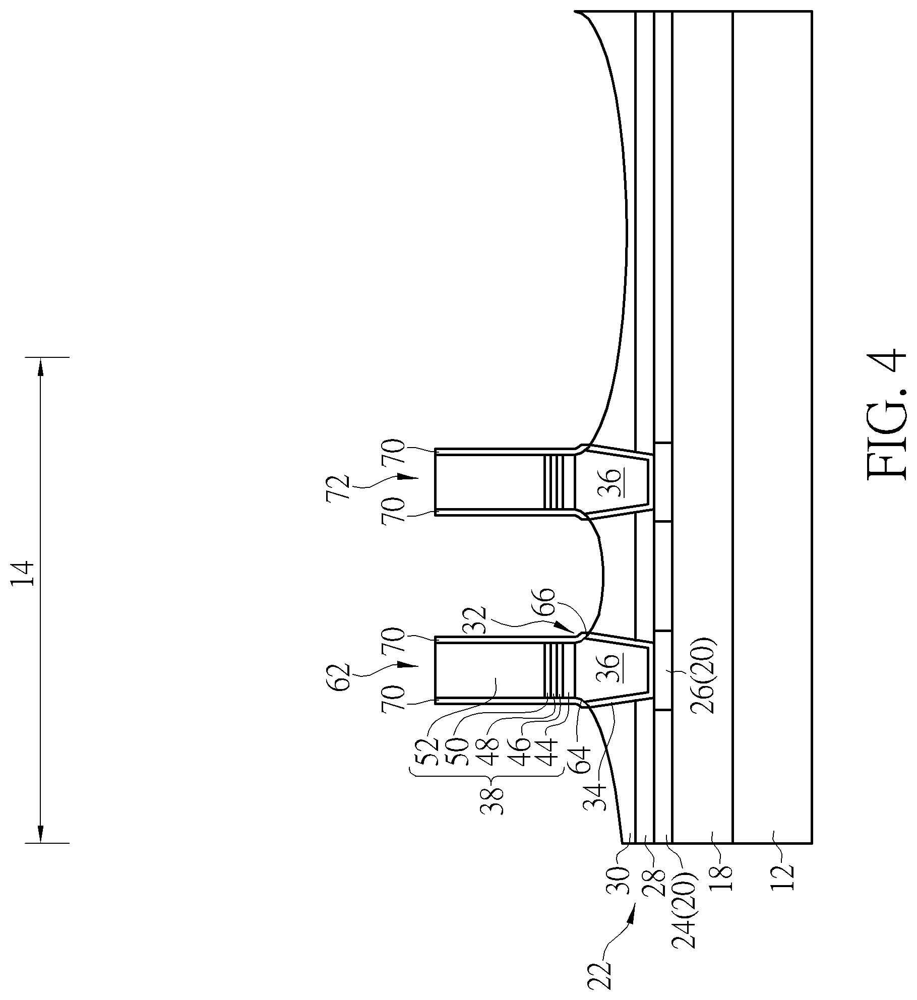 Patent US11778922 Figure 4 – Semiconductor device and method for fabricating the same
