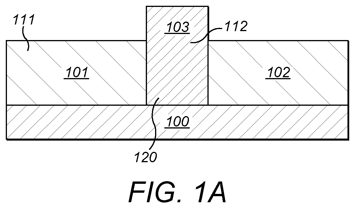 Patent US11778927 — Silicon quantum device structures defined by metallic structures — Figure 1
