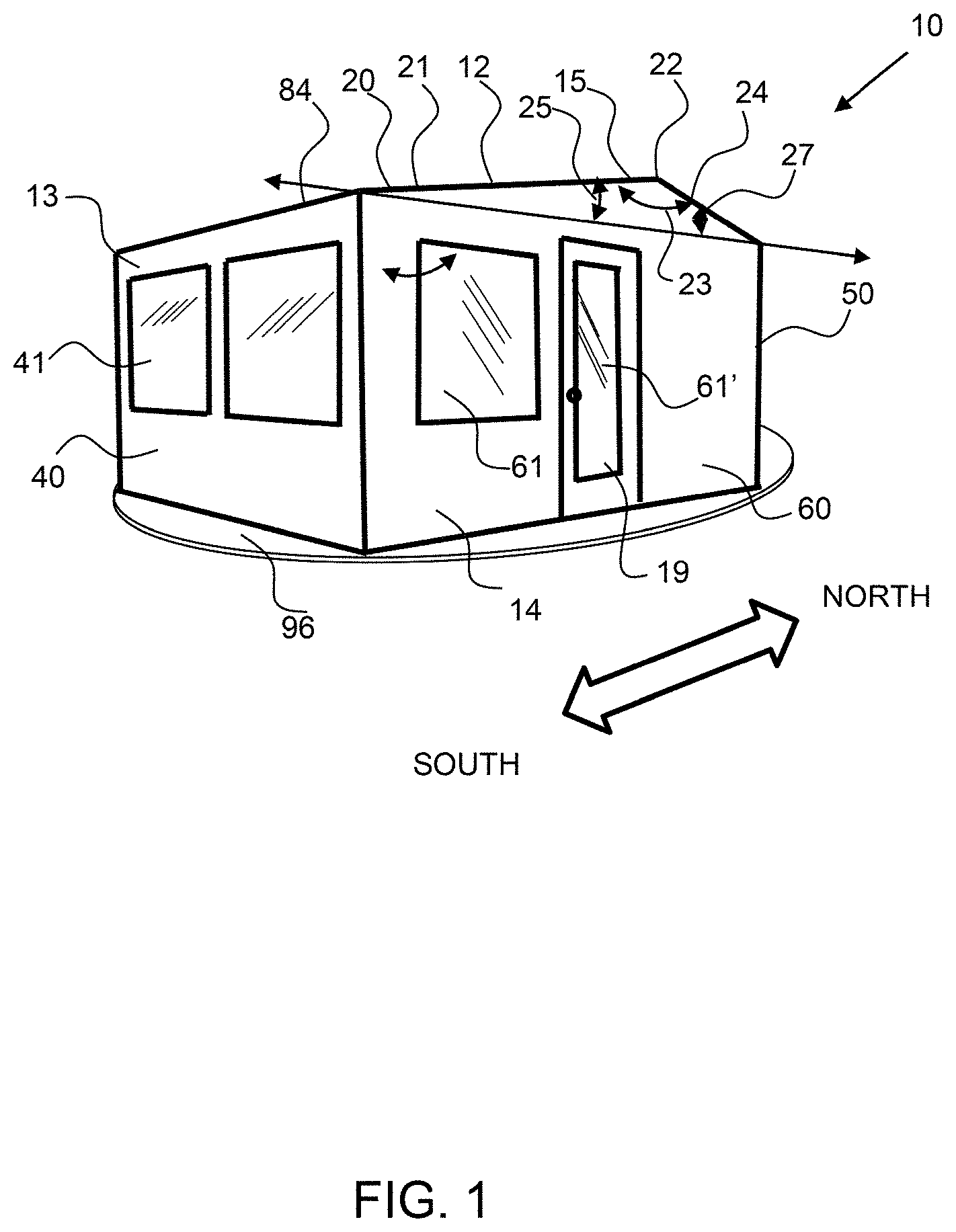 Patent US11778958 — Multi-source heat exchange system employing a ground-energy storage system for controlled environment enclosures — Figure 1