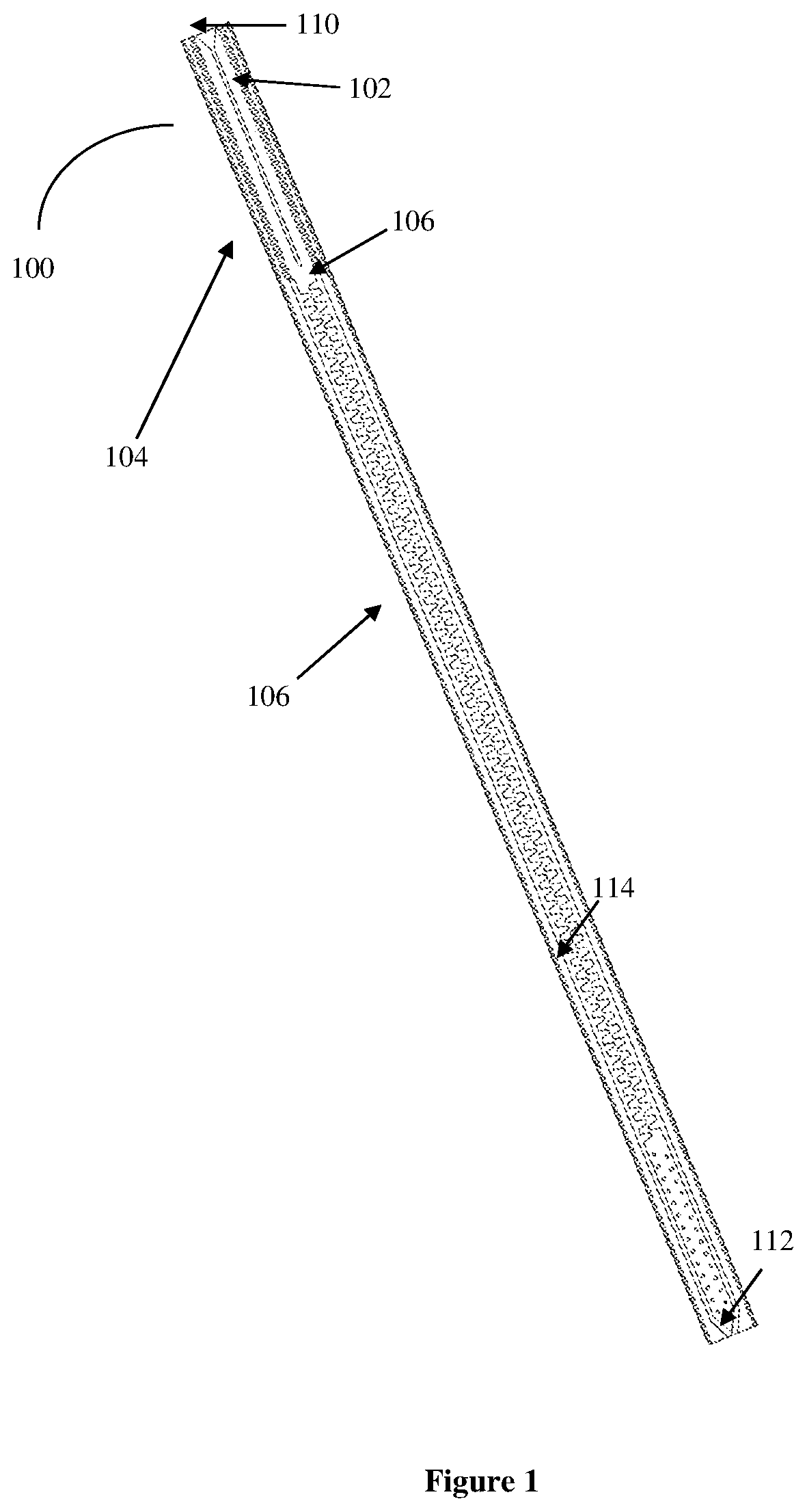 Patent US11778963 — Low flow emitter with echelon shaped teeth — Figure 1