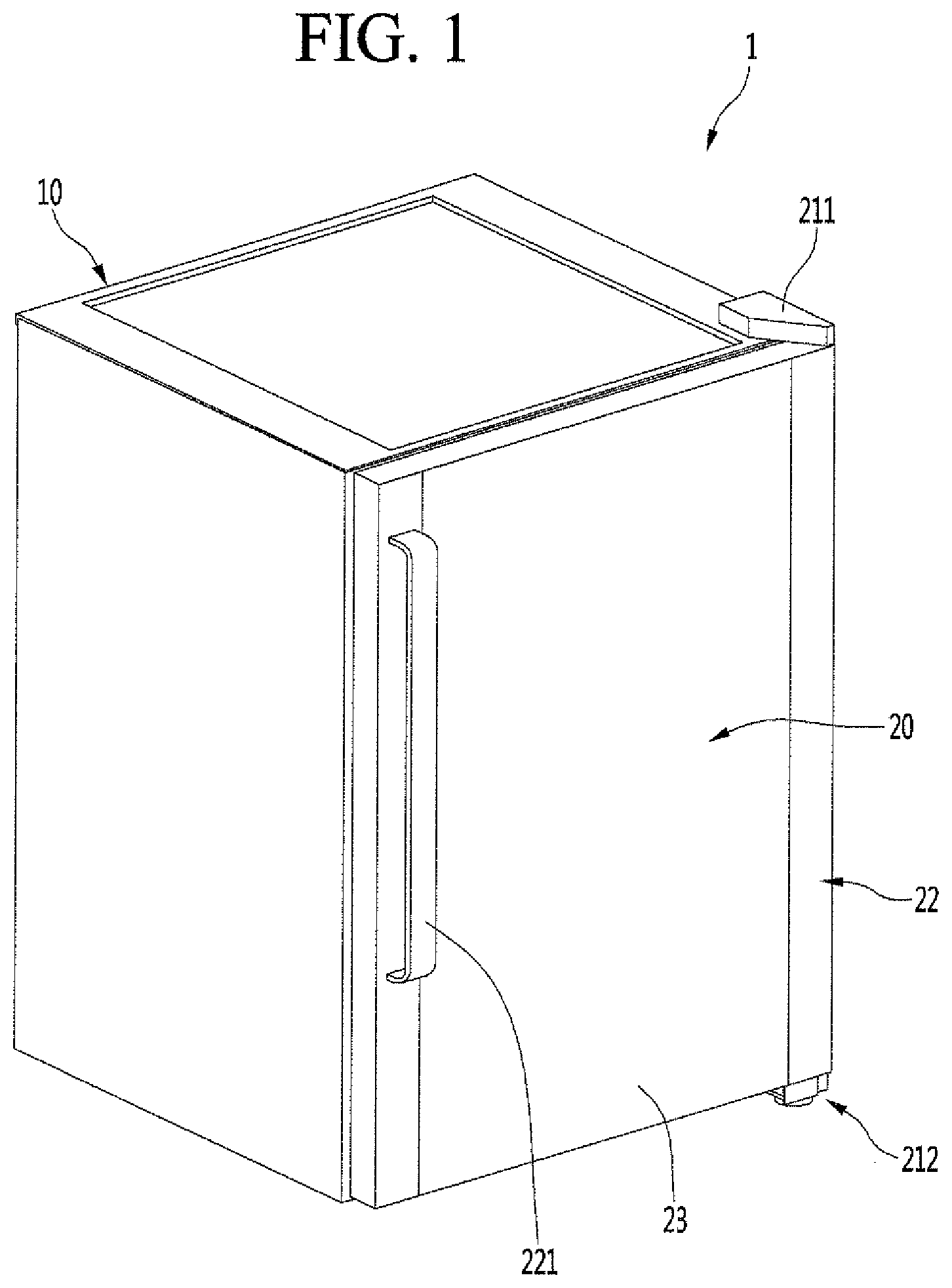 Patent US11778964 — Apparatus for cultivating plants — Figure 1