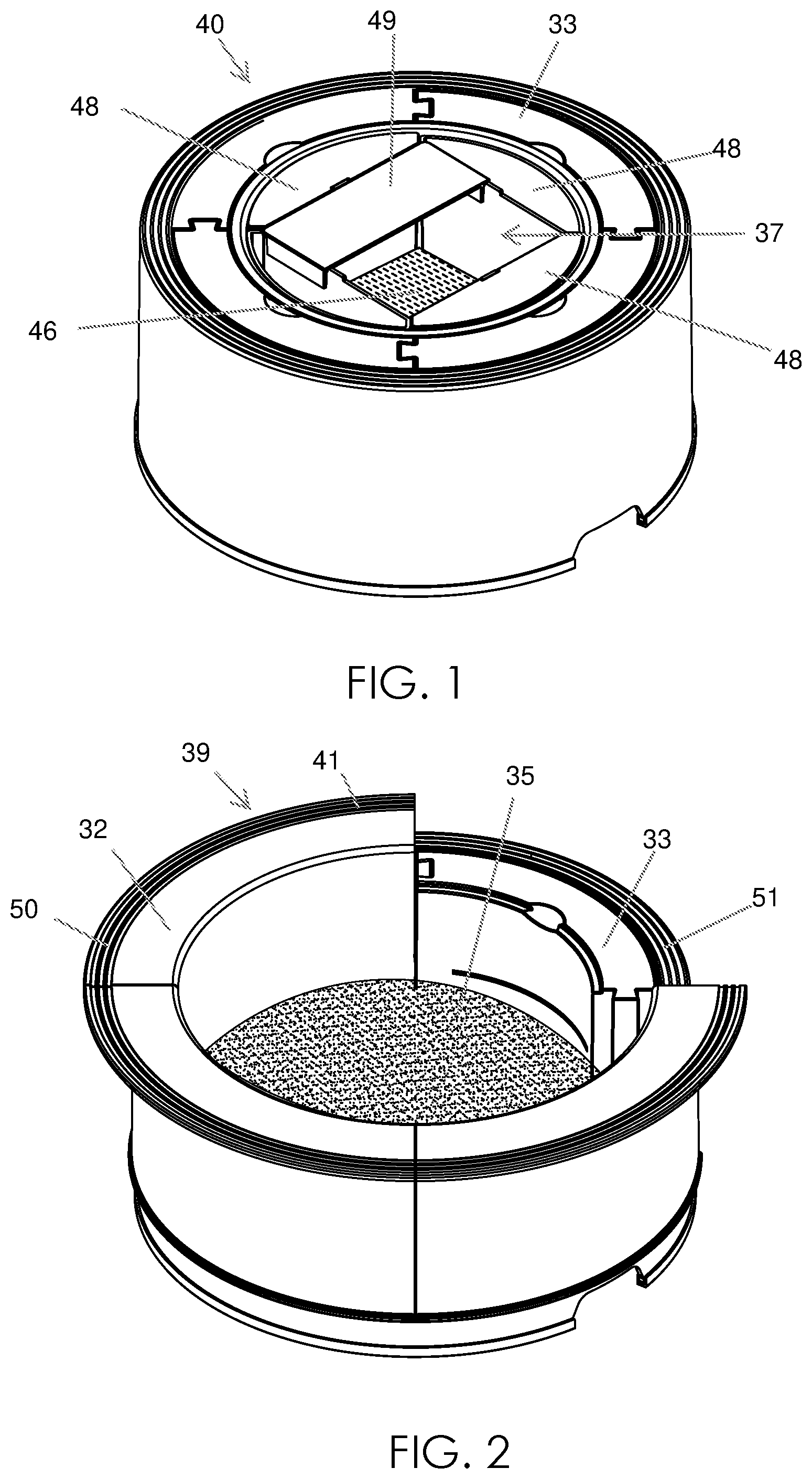 Patent US11778978 — Kitty water potty trainer and associated method(s) — Figure 1