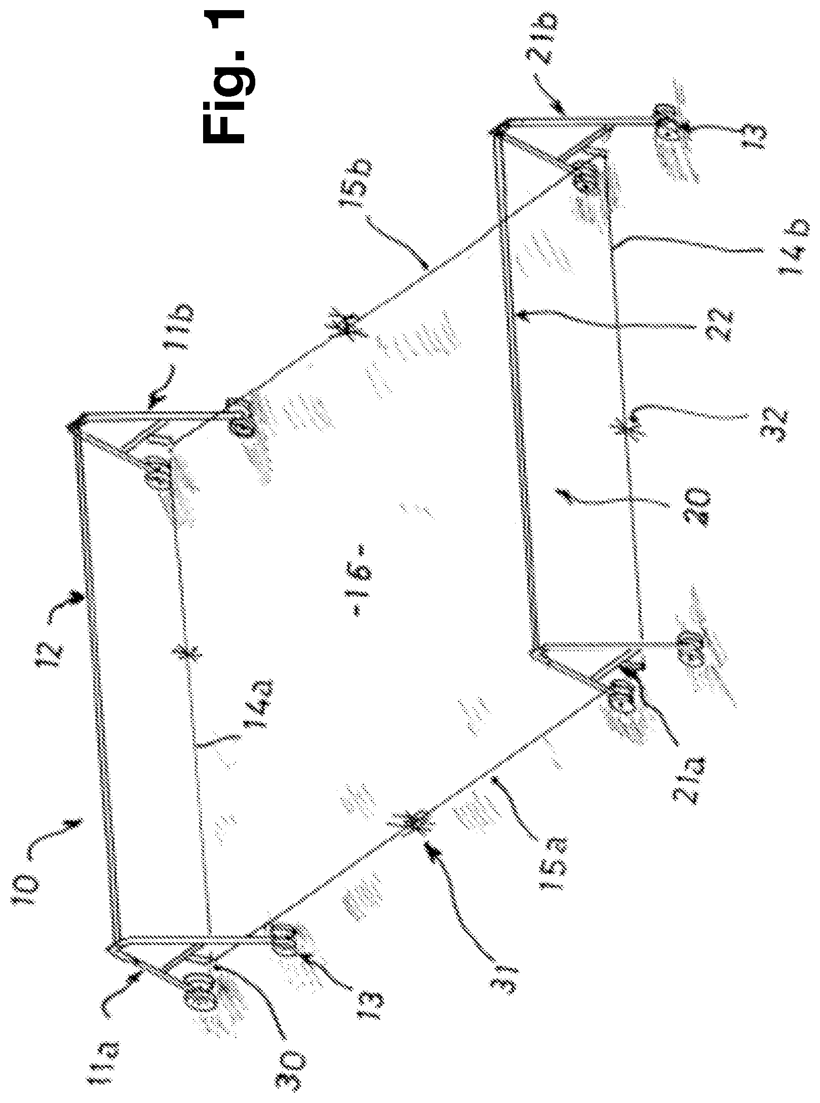 Patent US11778981 — Modular autonomous mobile fence, delimiter of grazing areas — Figure 1