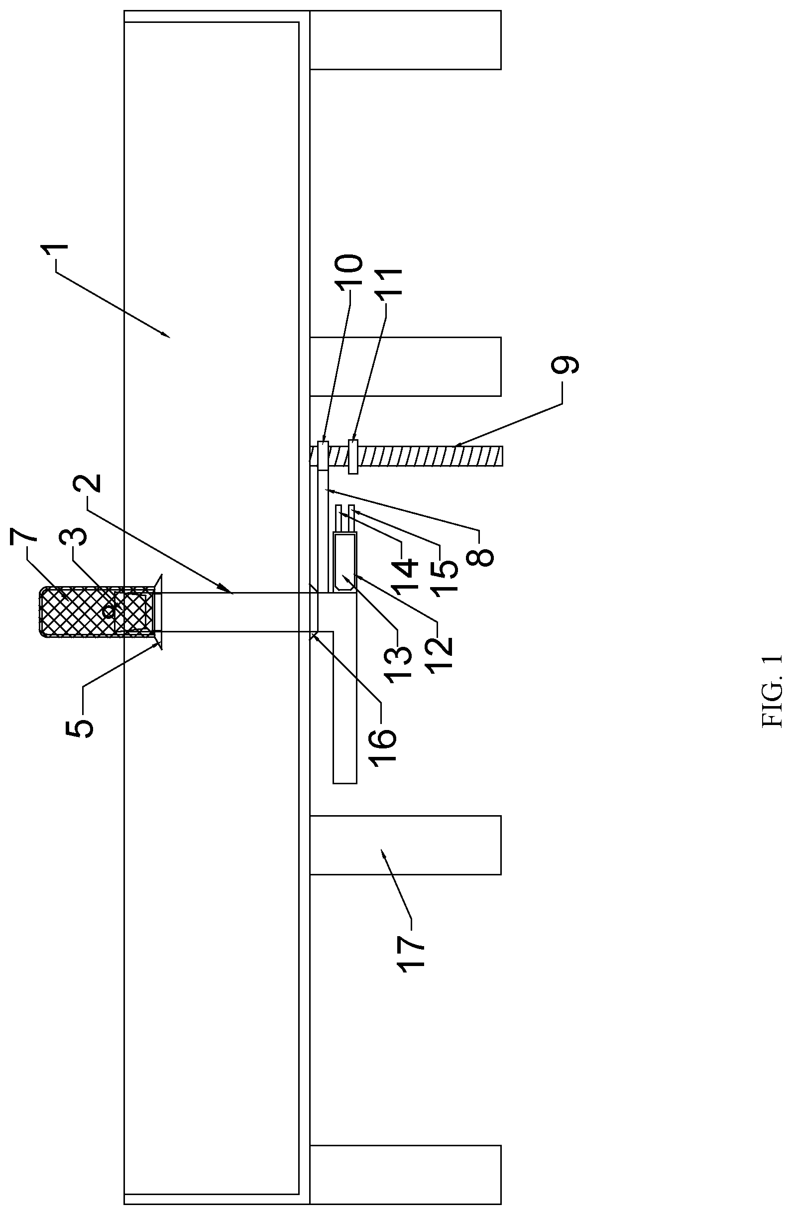 Patent US11778989 — Water changing device for aquaculture breeding — Figure 1
