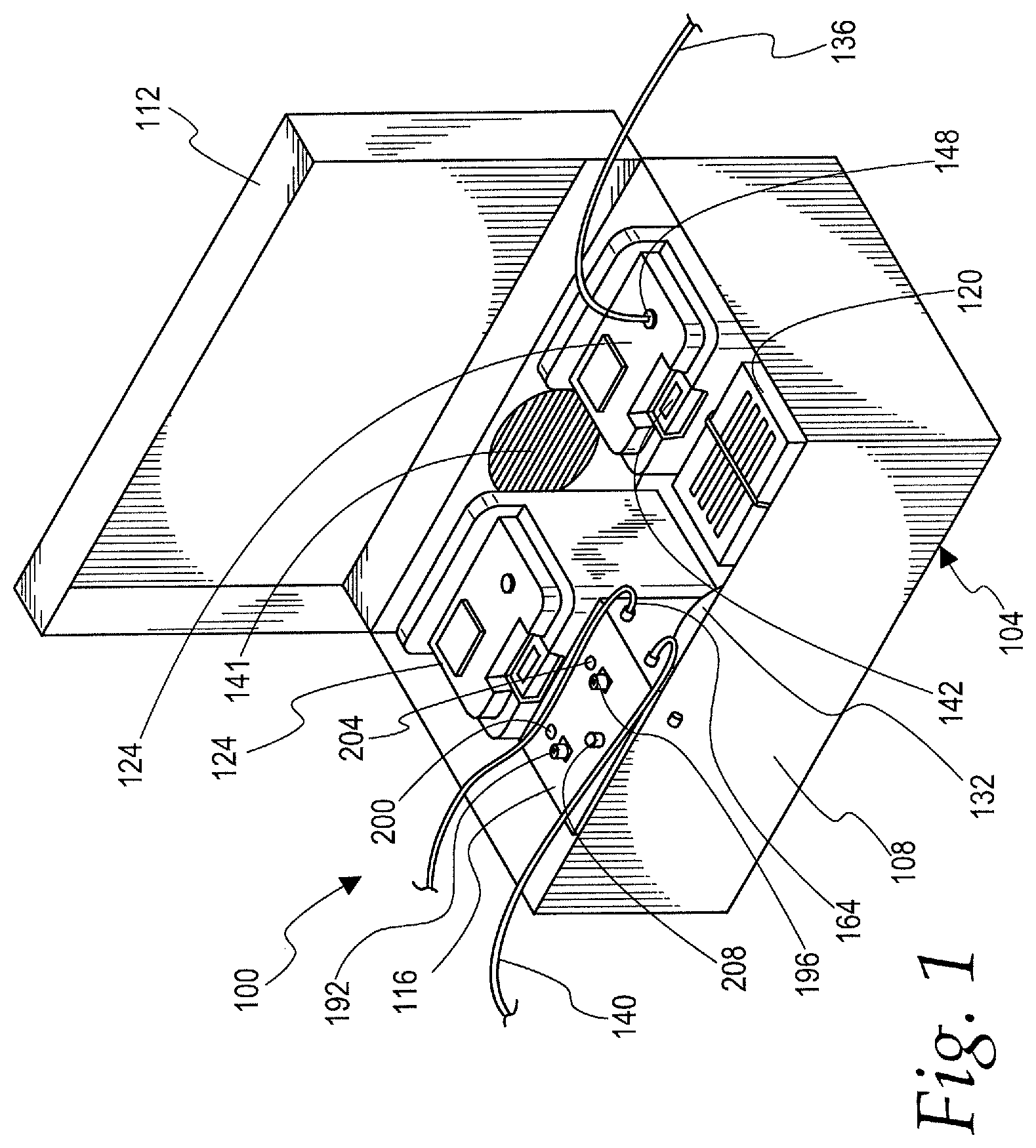 Patent US11779029 — Method and system for the treatment of agricultural products — Figure 1
