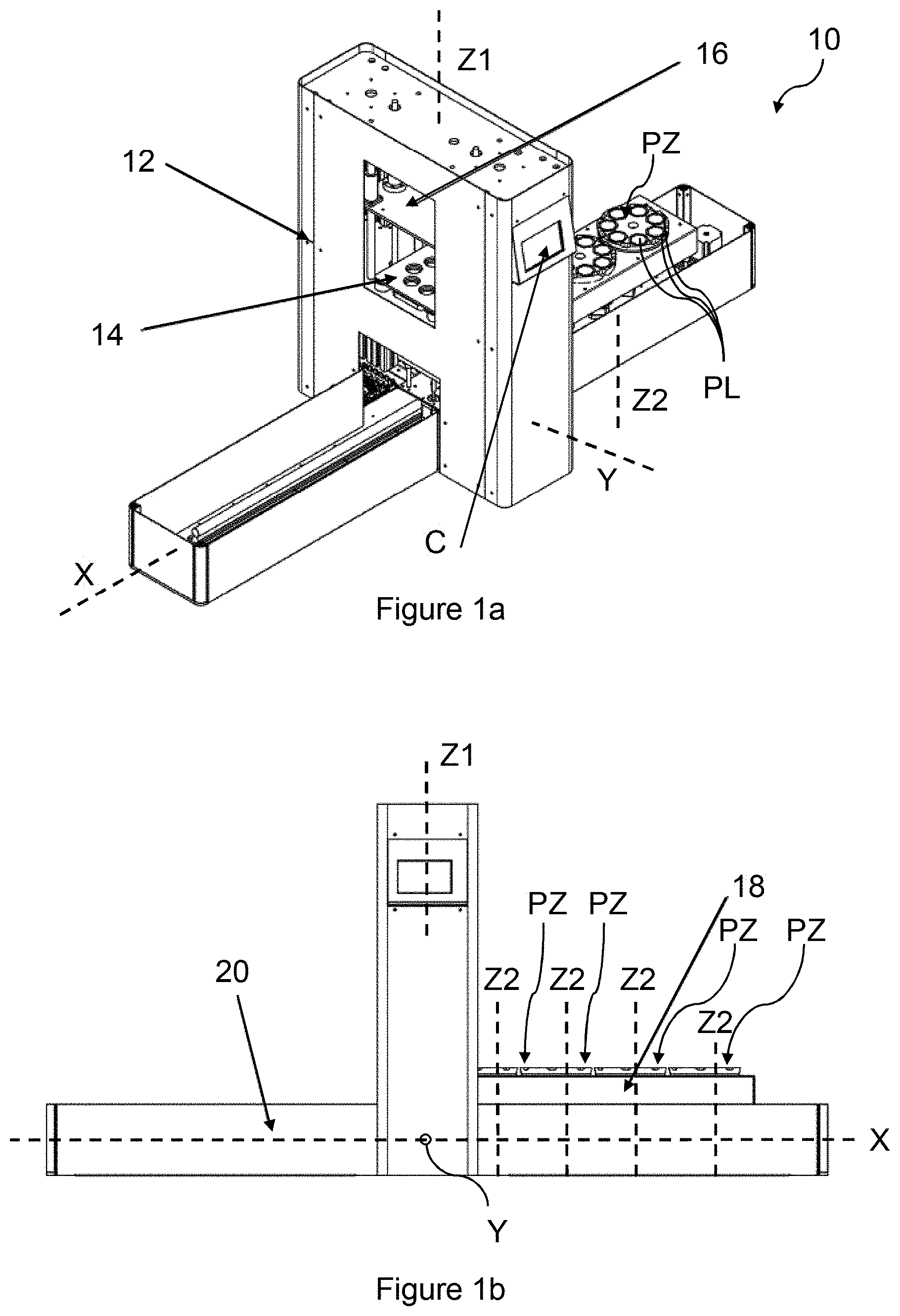 Patent US11779044 — 3D printer — Figure 1