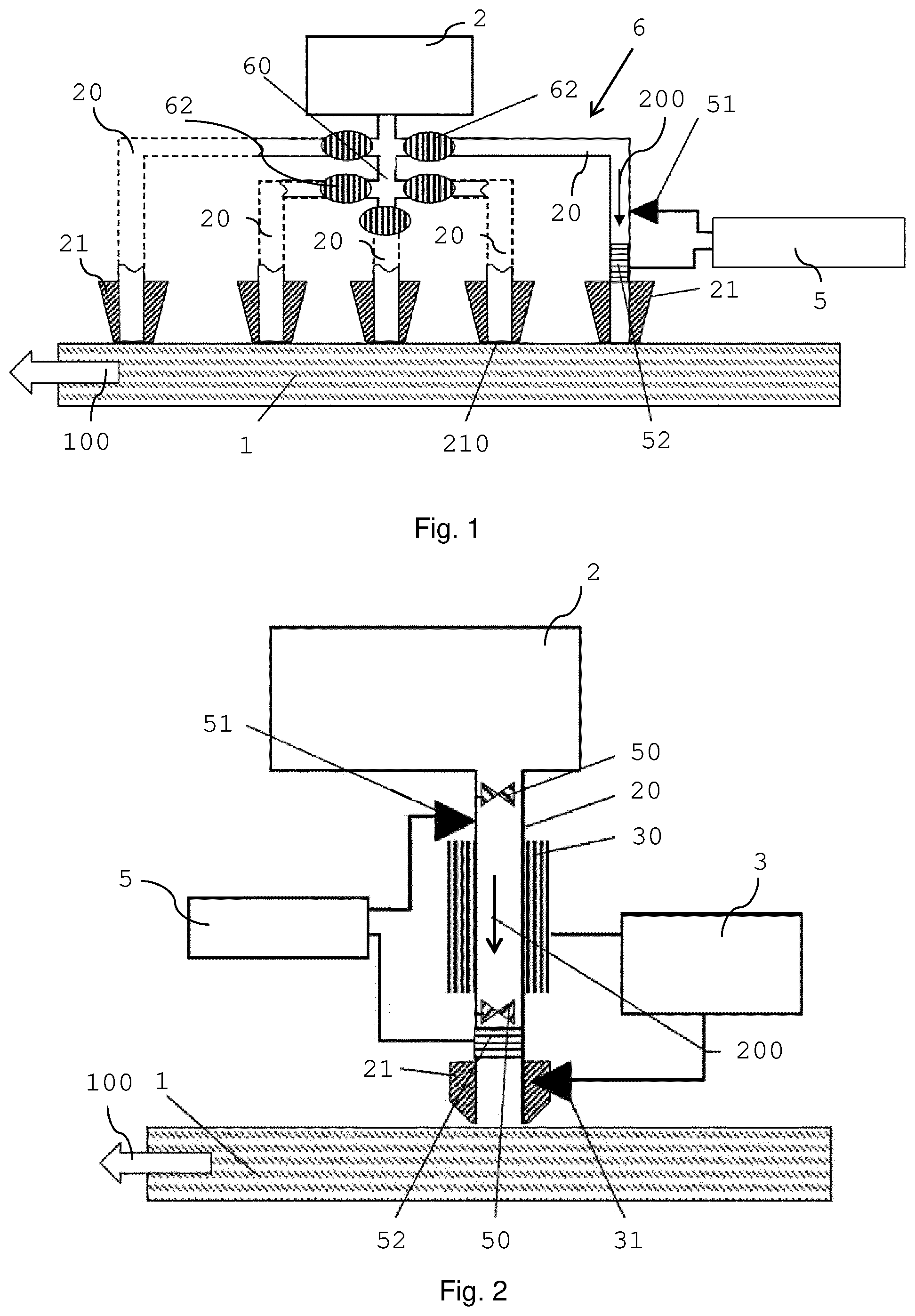 Patent US11779047 — Forming apparatus and method for forming a continuous tubular rod from a continuous tow material — Figure 1