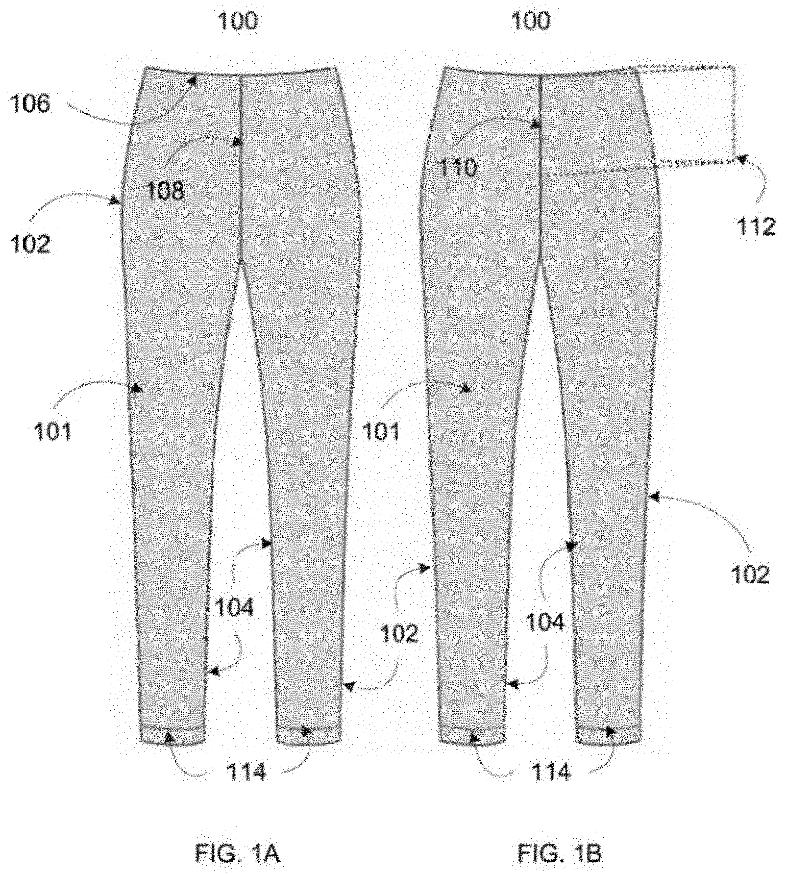 Patent US11779060 — Hidden control waistband garment — Figure 1
