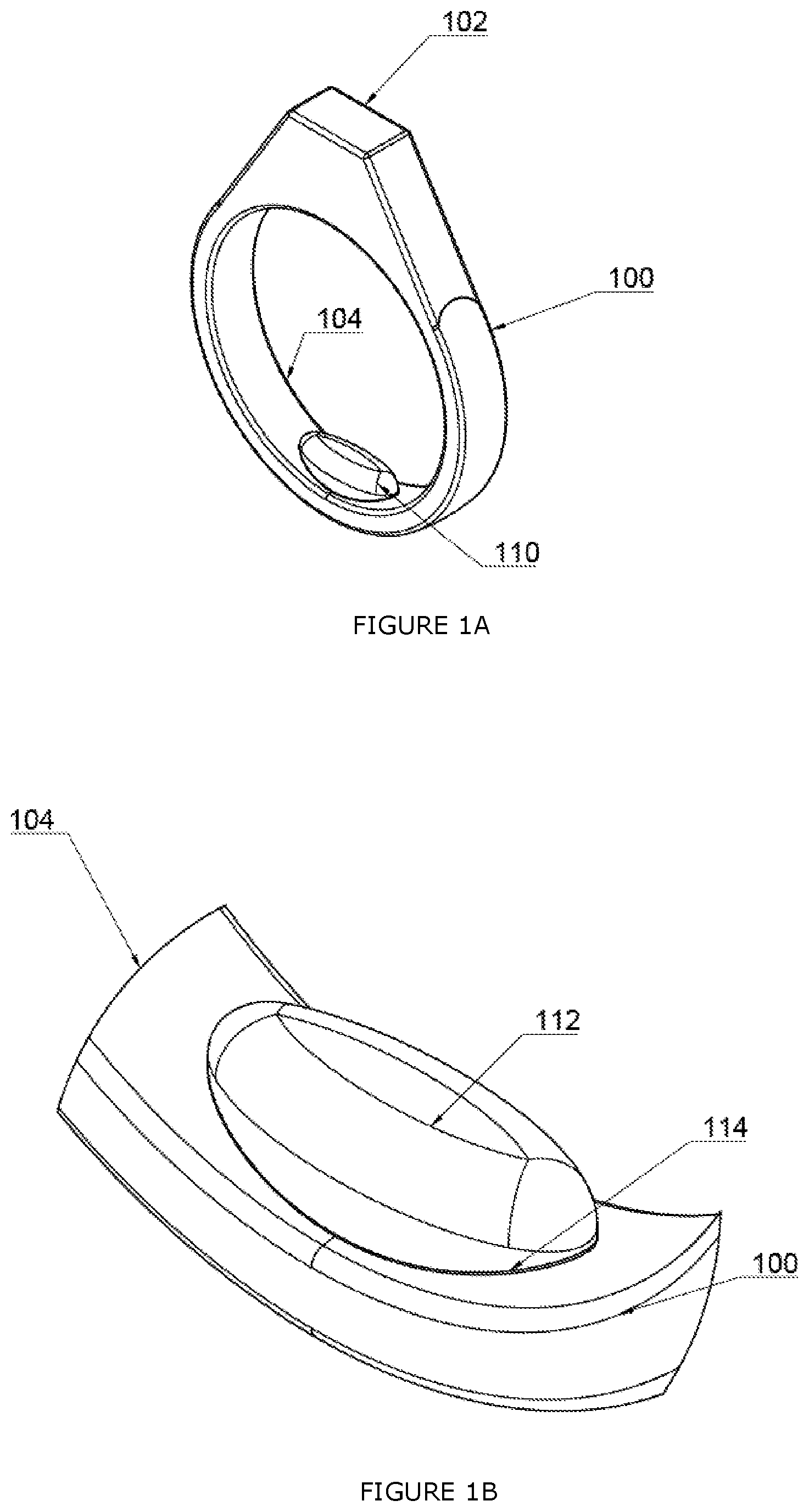 Patent US11779088 — Pad for tightening a ring upon a finger, and methods and kit relating thereto — Figure 1