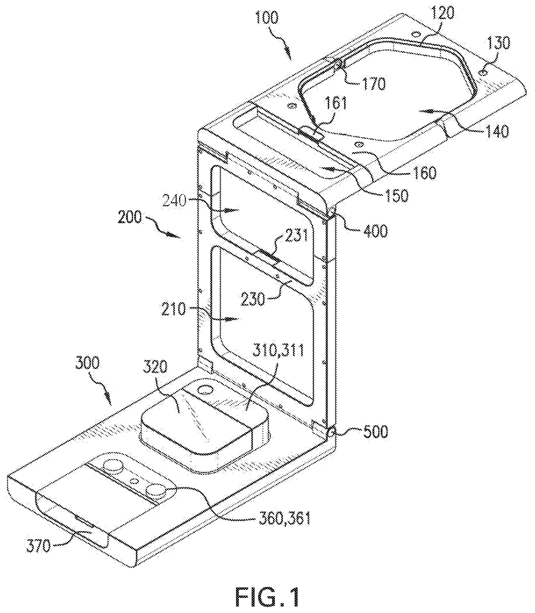 Patent US11779092 Figure 1 – Collapsible mist steamer