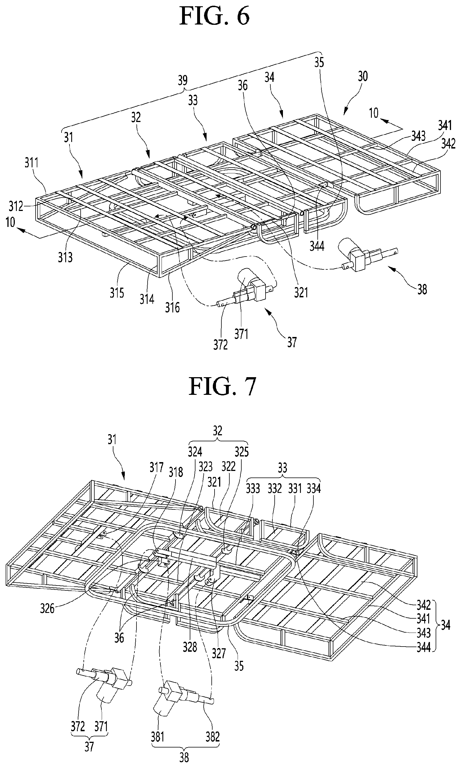 Patent US11779125 Figure 3 – Bed