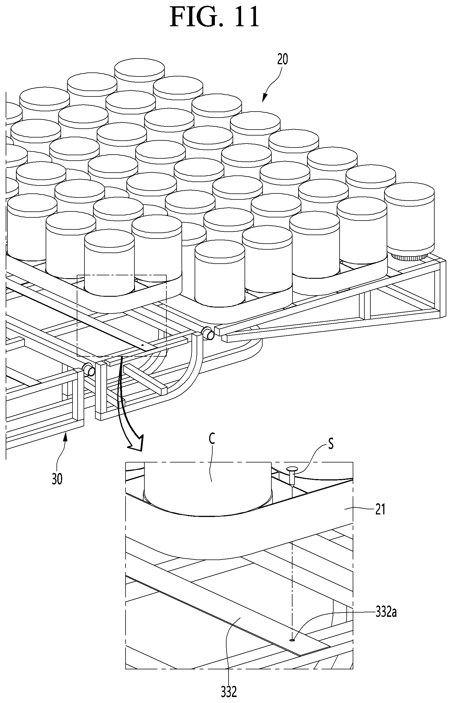 Patent US11779125 Figure 5 – Bed