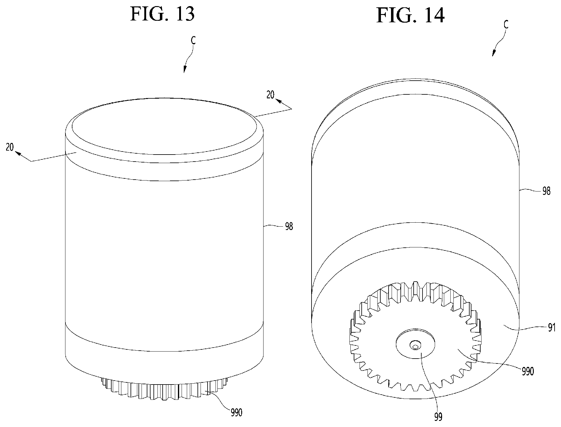 Patent US11779125 Figure 7 – Bed