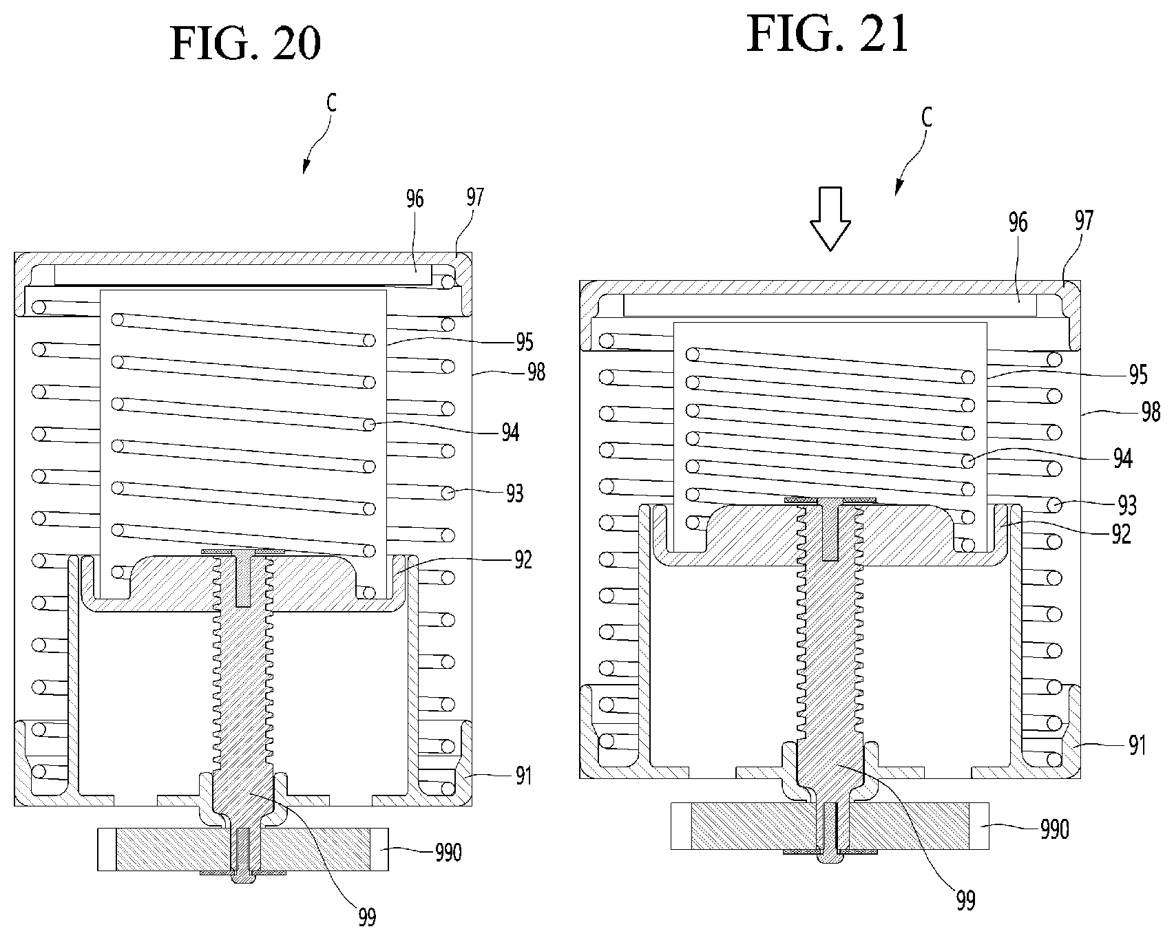 Patent US11779125 Figure 10 – Bed
