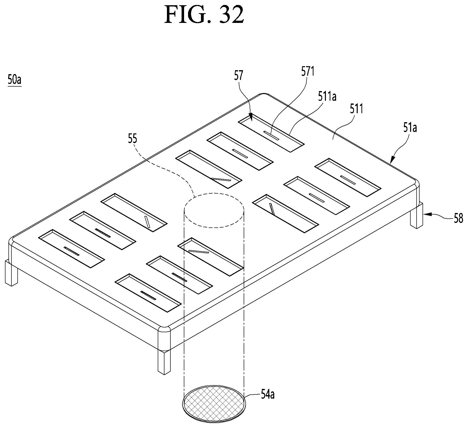 Patent US11779125 Figure 17 – Bed