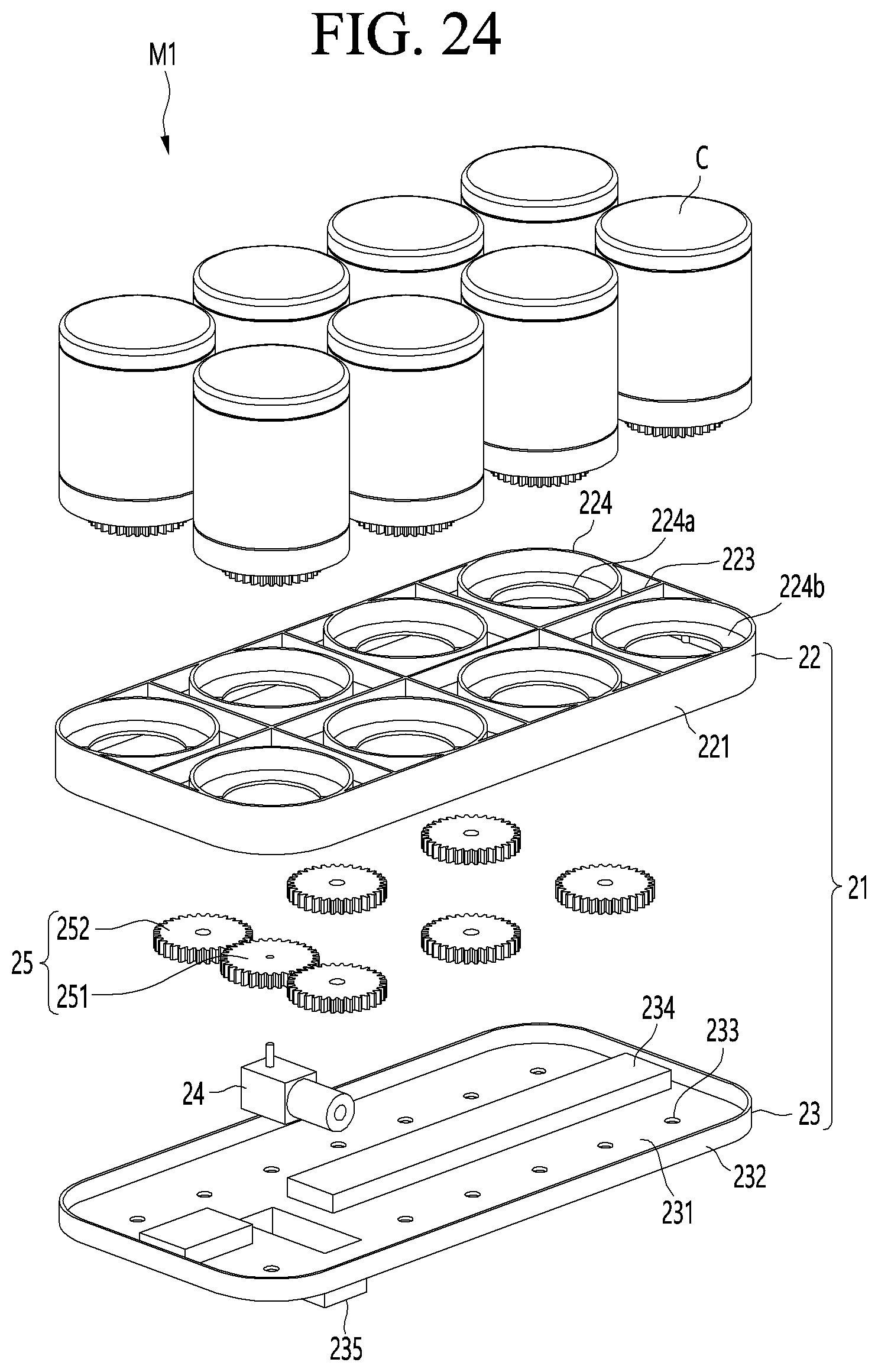 Patent US11779126 Figure 12 – Bed