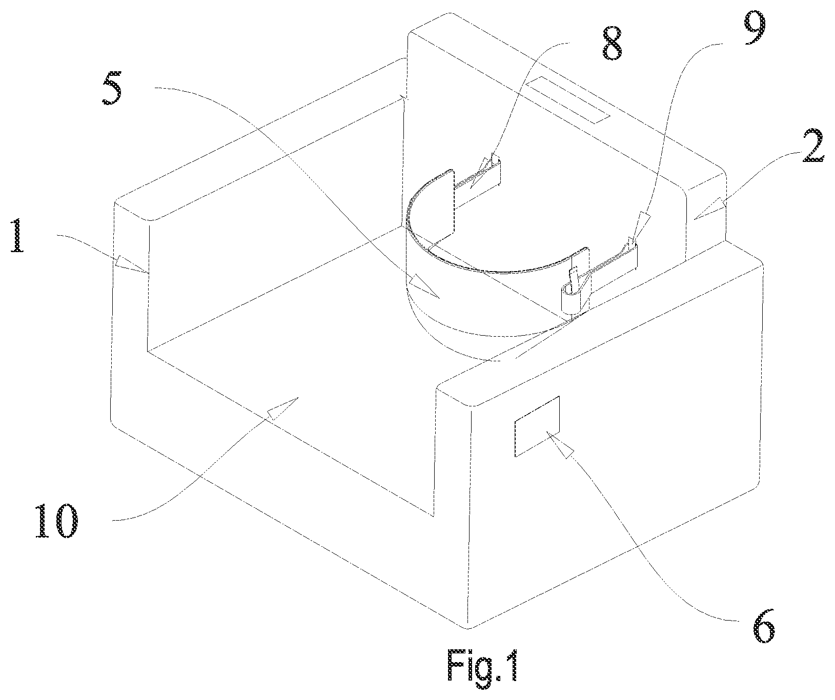 Patent US11779129 — Game table and chair for babies — Figure 1
