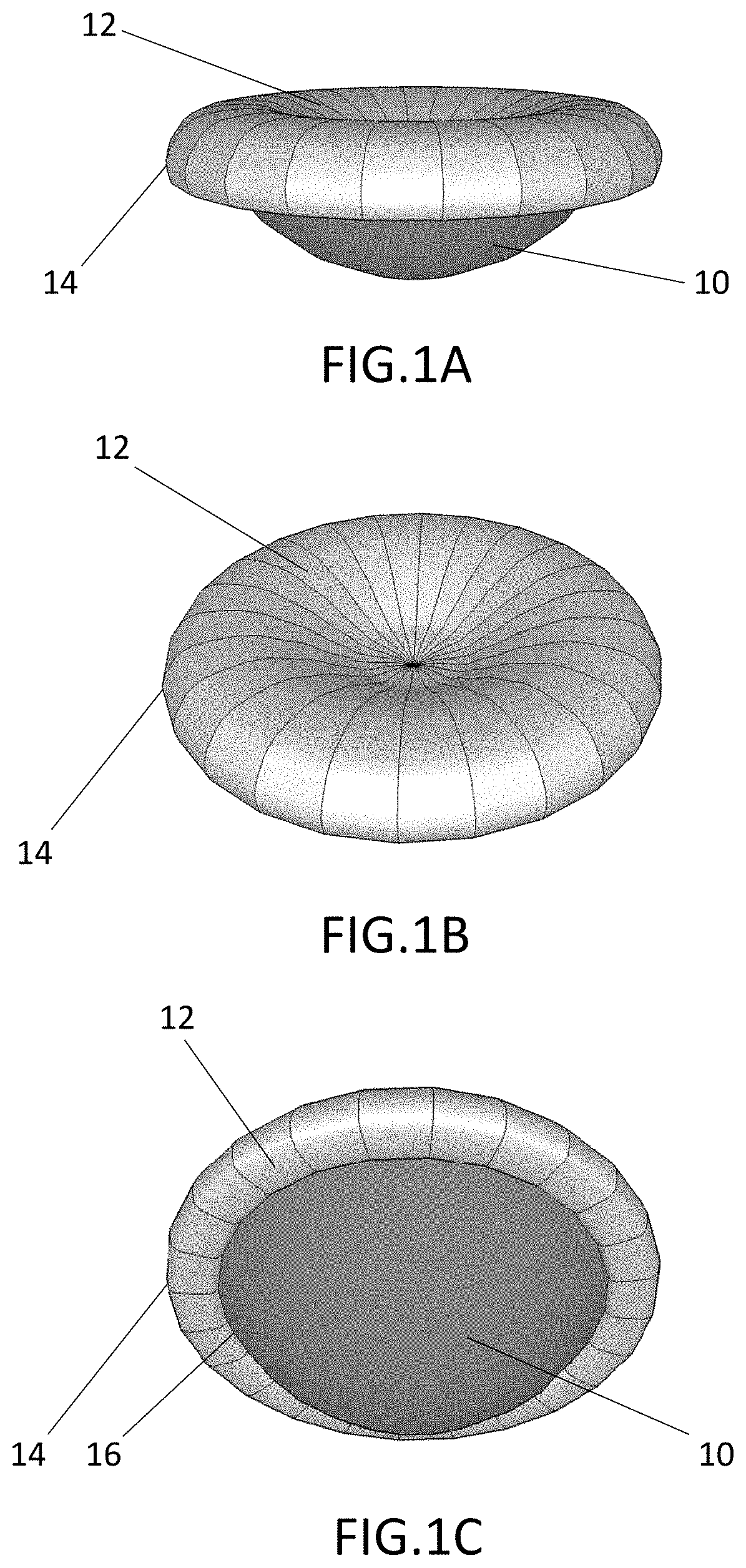 Patent US11779139 — Disc pillow for supported range of motion and attenuation — Figure 1