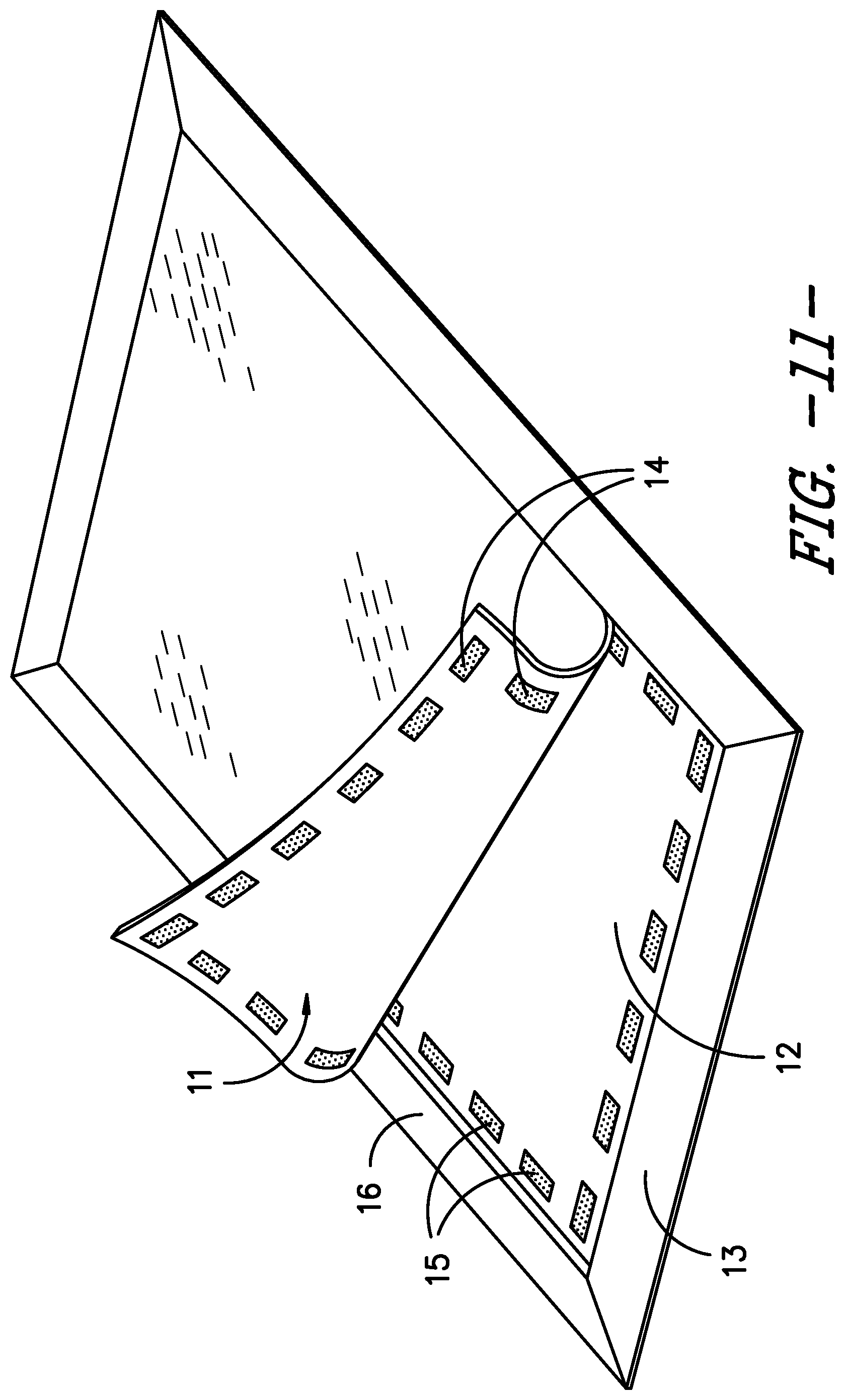 Patent US11779144 Figure 20 – Installation of multi-component floor mat