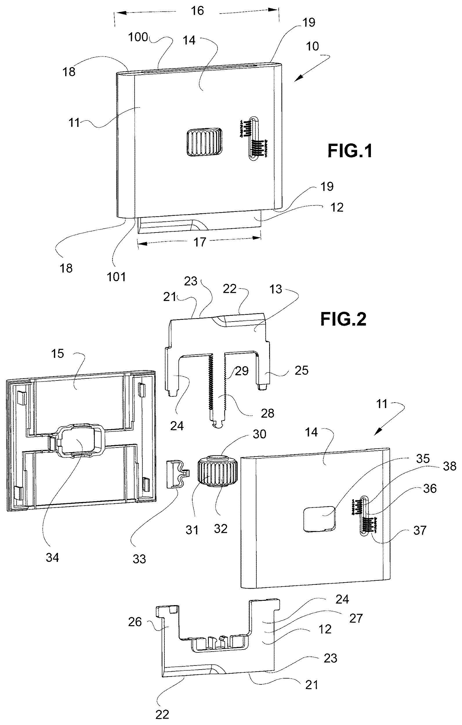 Patent US11779151 — Dosing tool — Figure 1