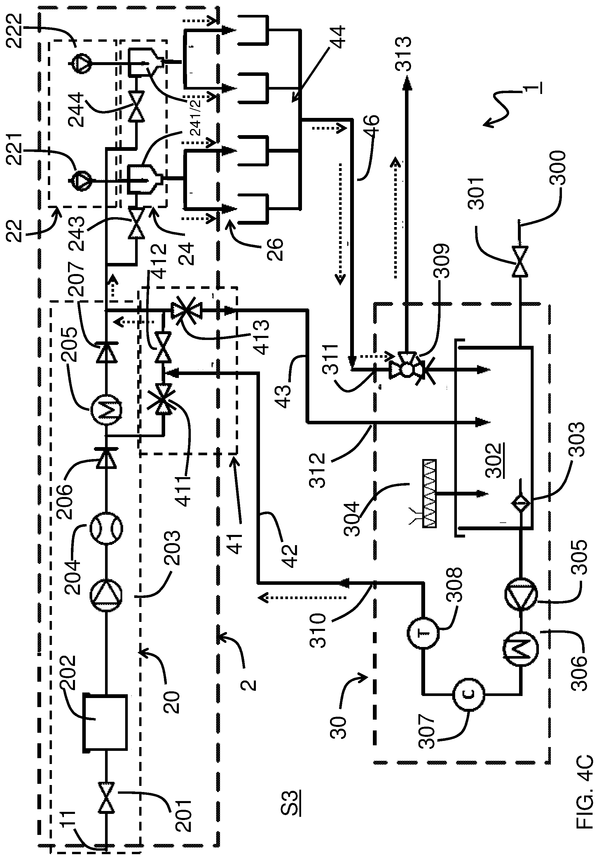 Patent US11779152 Figure 6 – Beverage dispensing device with cleaning module and method of cleaning said device