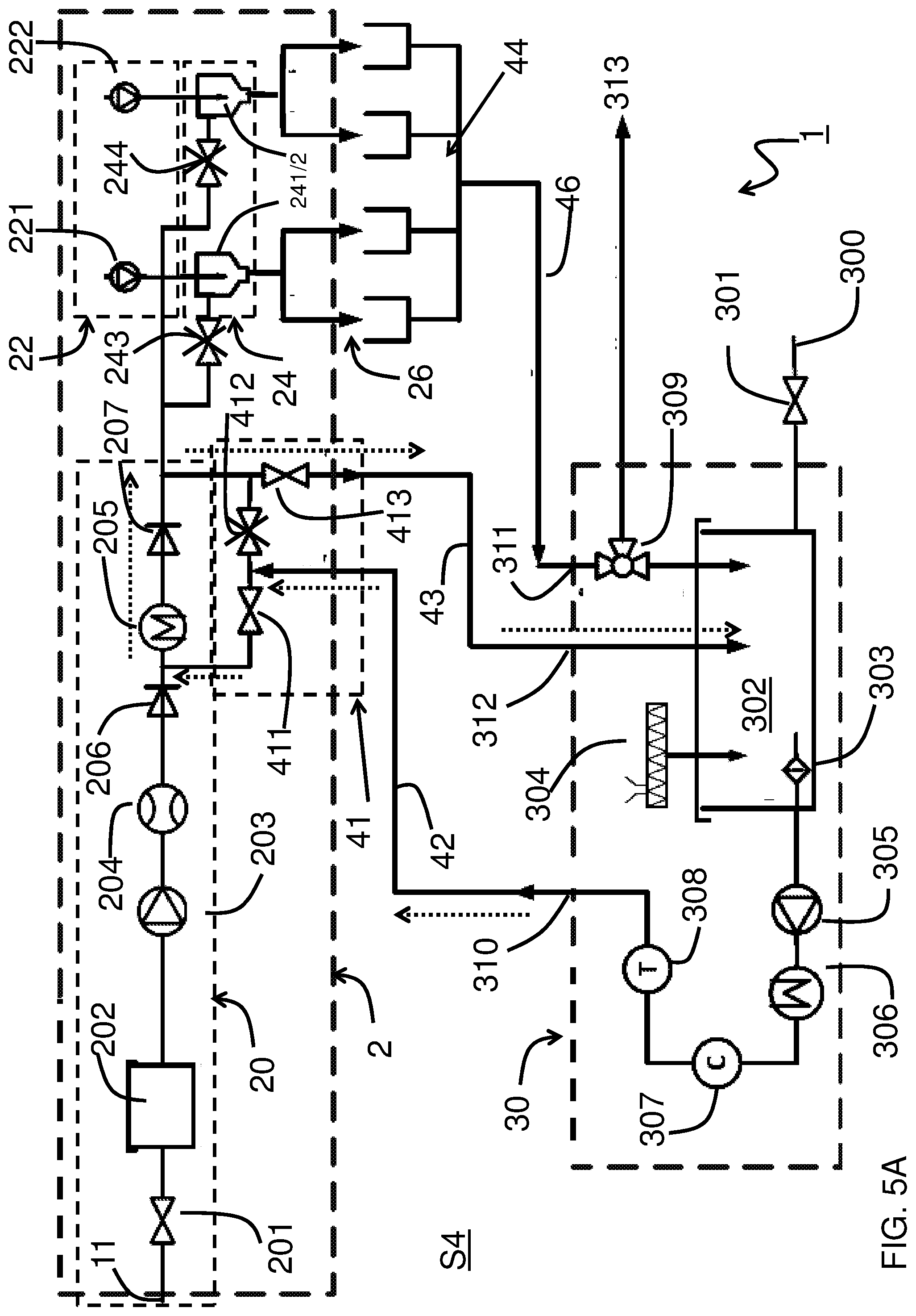 Patent US11779152 Figure 7 – Beverage dispensing device with cleaning module and method of cleaning said device
