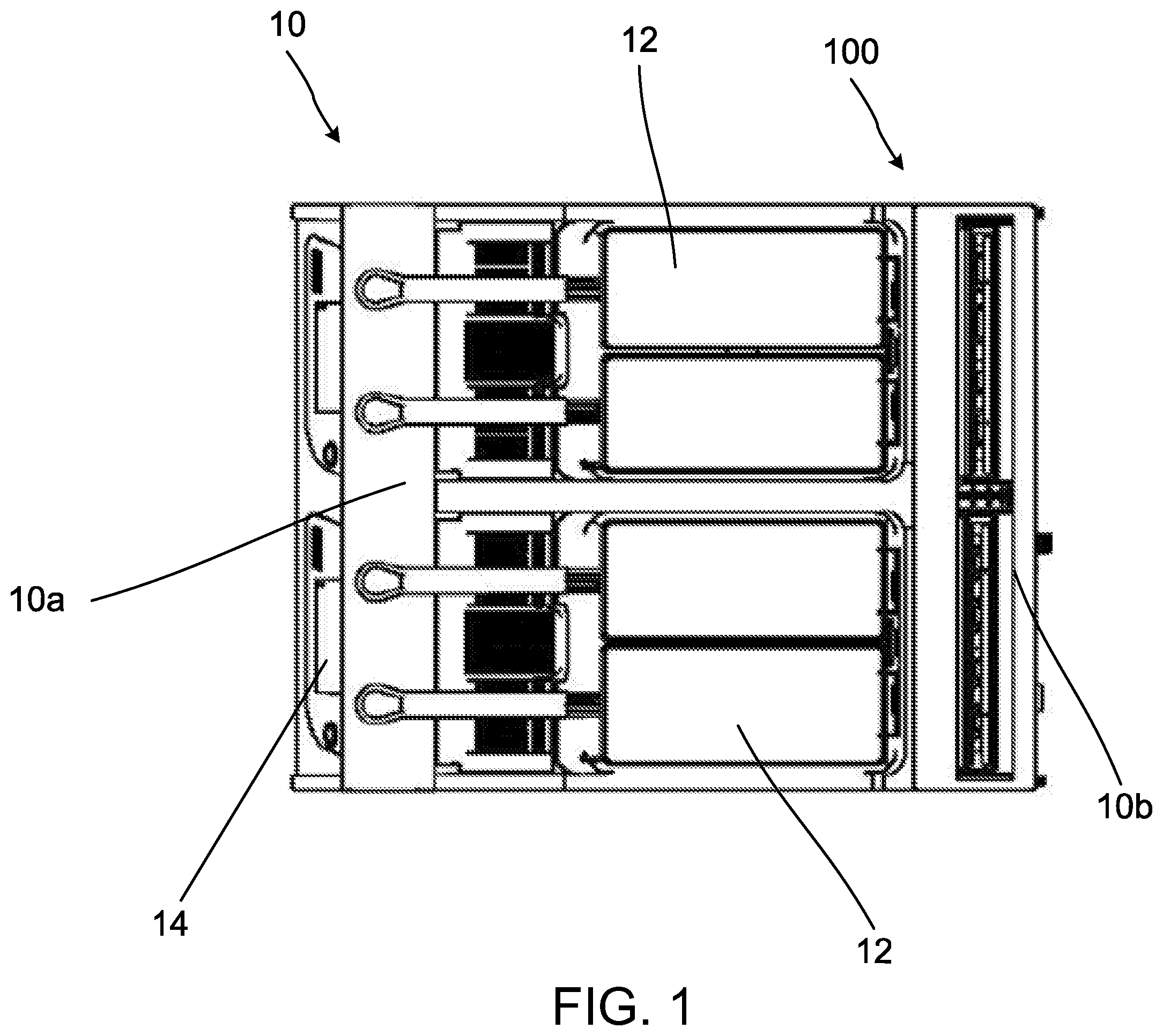 Patent US11779154 — Deep fryer combustion burner system — Figure 1