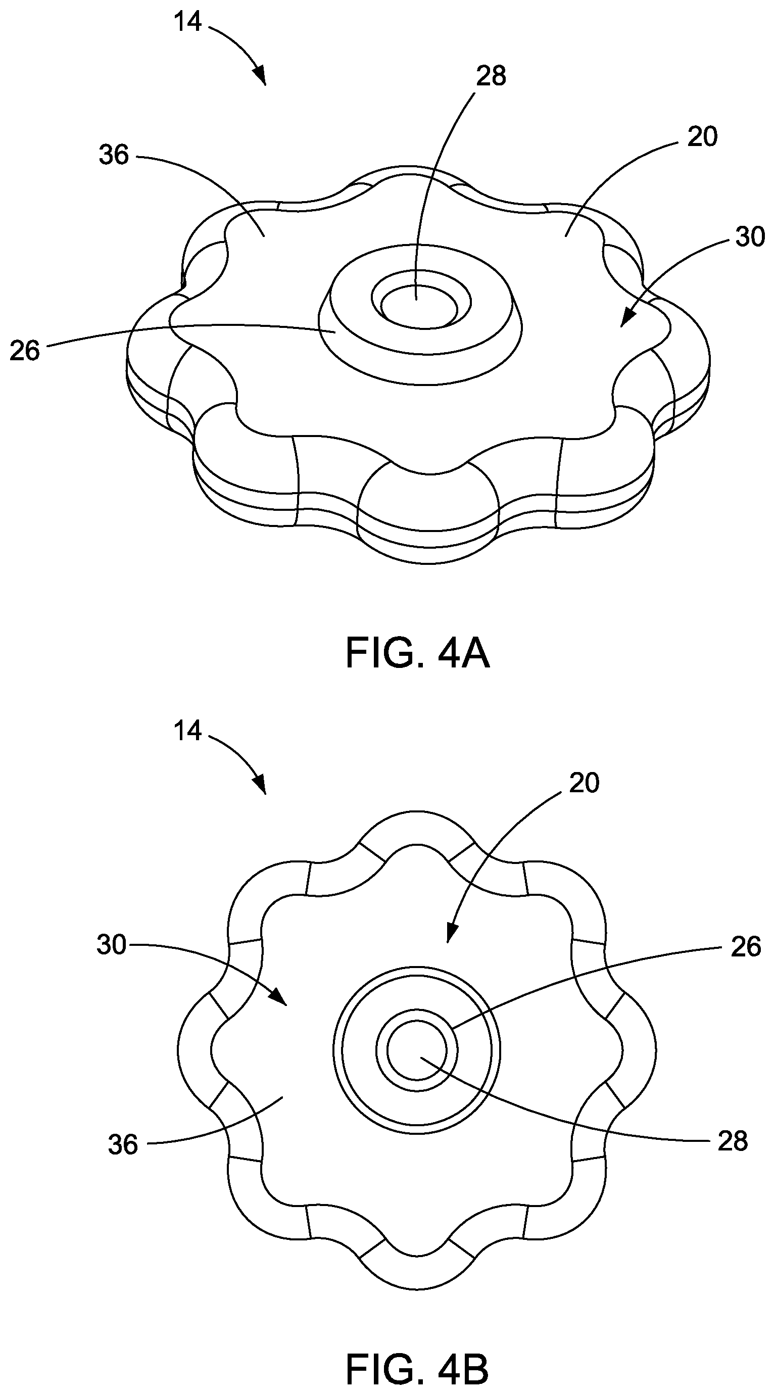 Patent US11779171 Figure 4 – Scrubbing tool having a dissolvable cleaning head