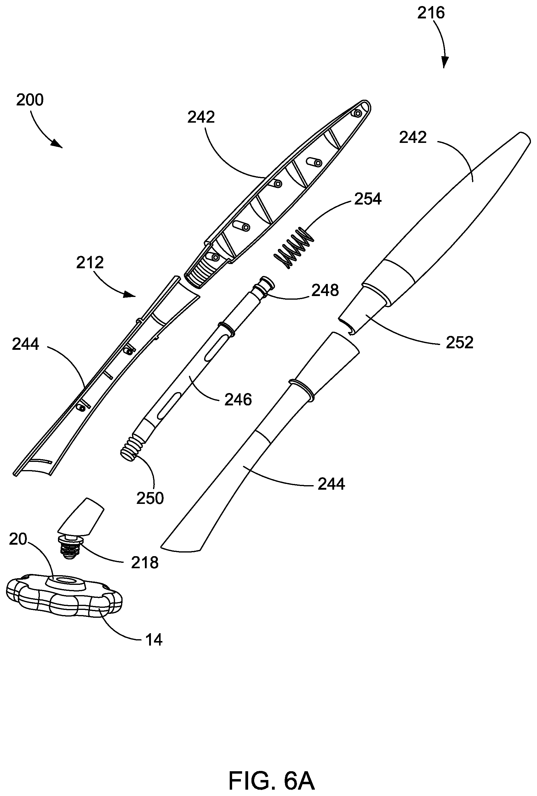 Patent US11779171 Figure 8 – Scrubbing tool having a dissolvable cleaning head