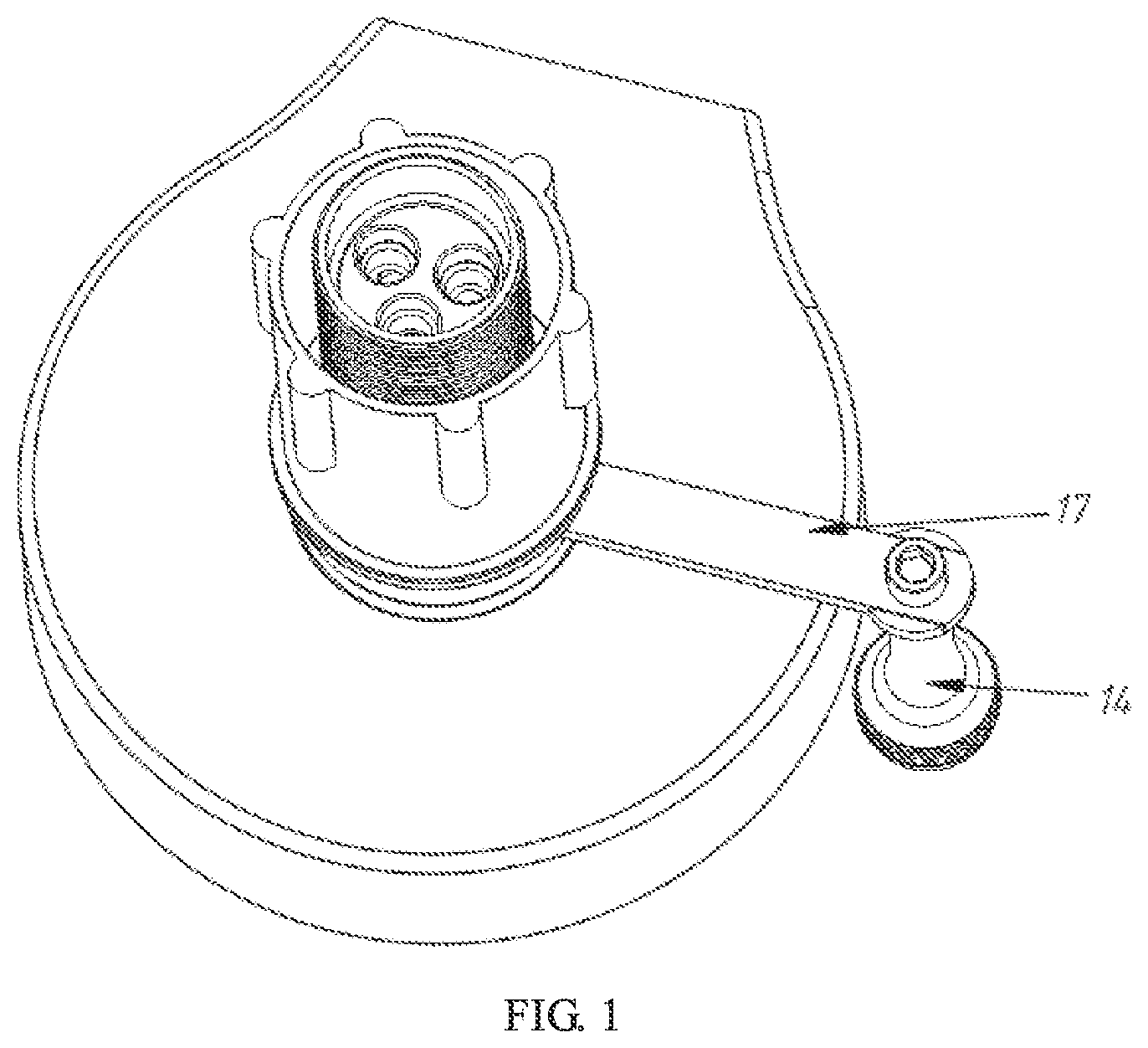 Patent US11779188 Figure 1 – Glass washer with adjustable water temperature
