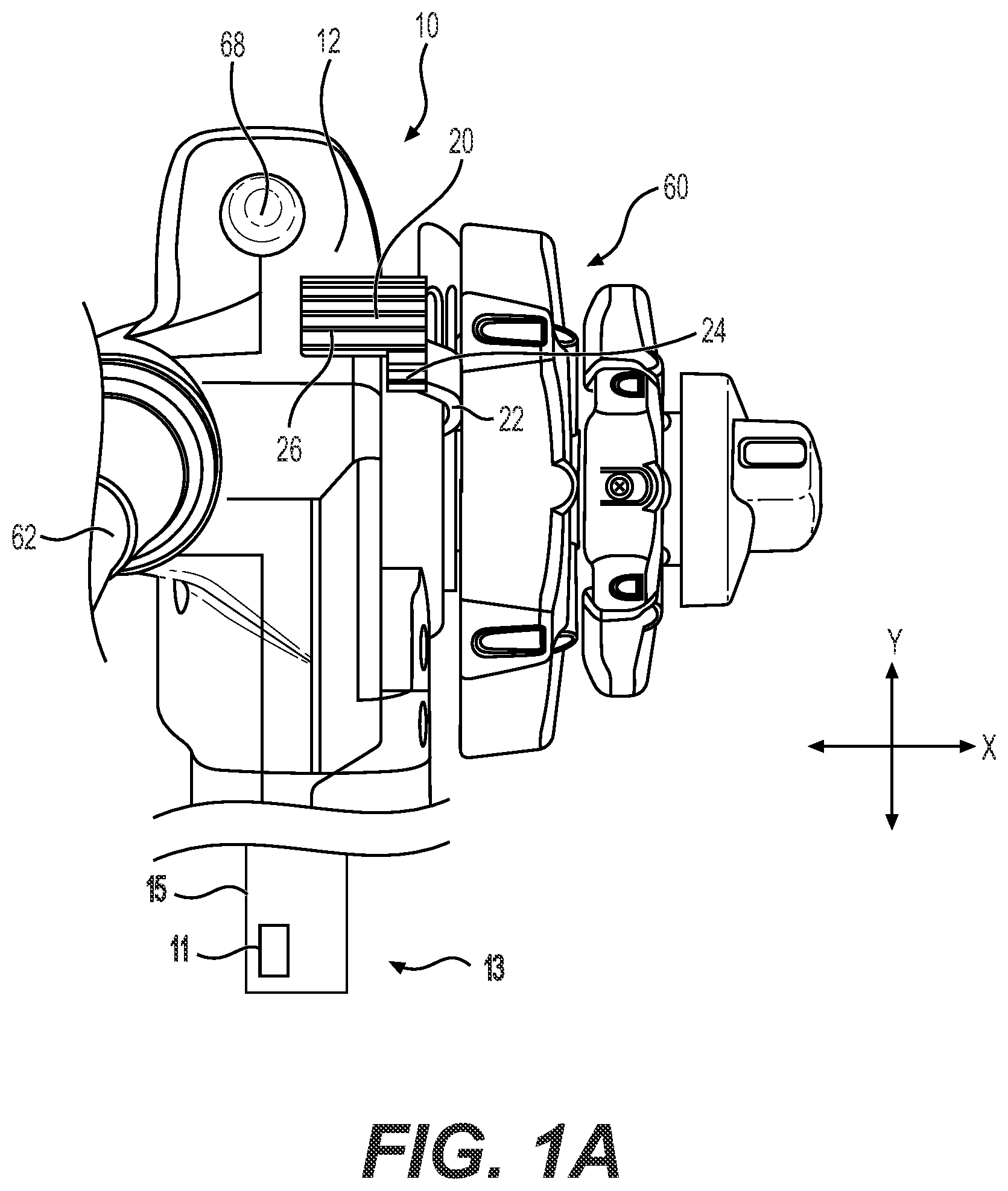 Patent US11779194 Figure 1 – Locking mechanisms for endoscopic devices