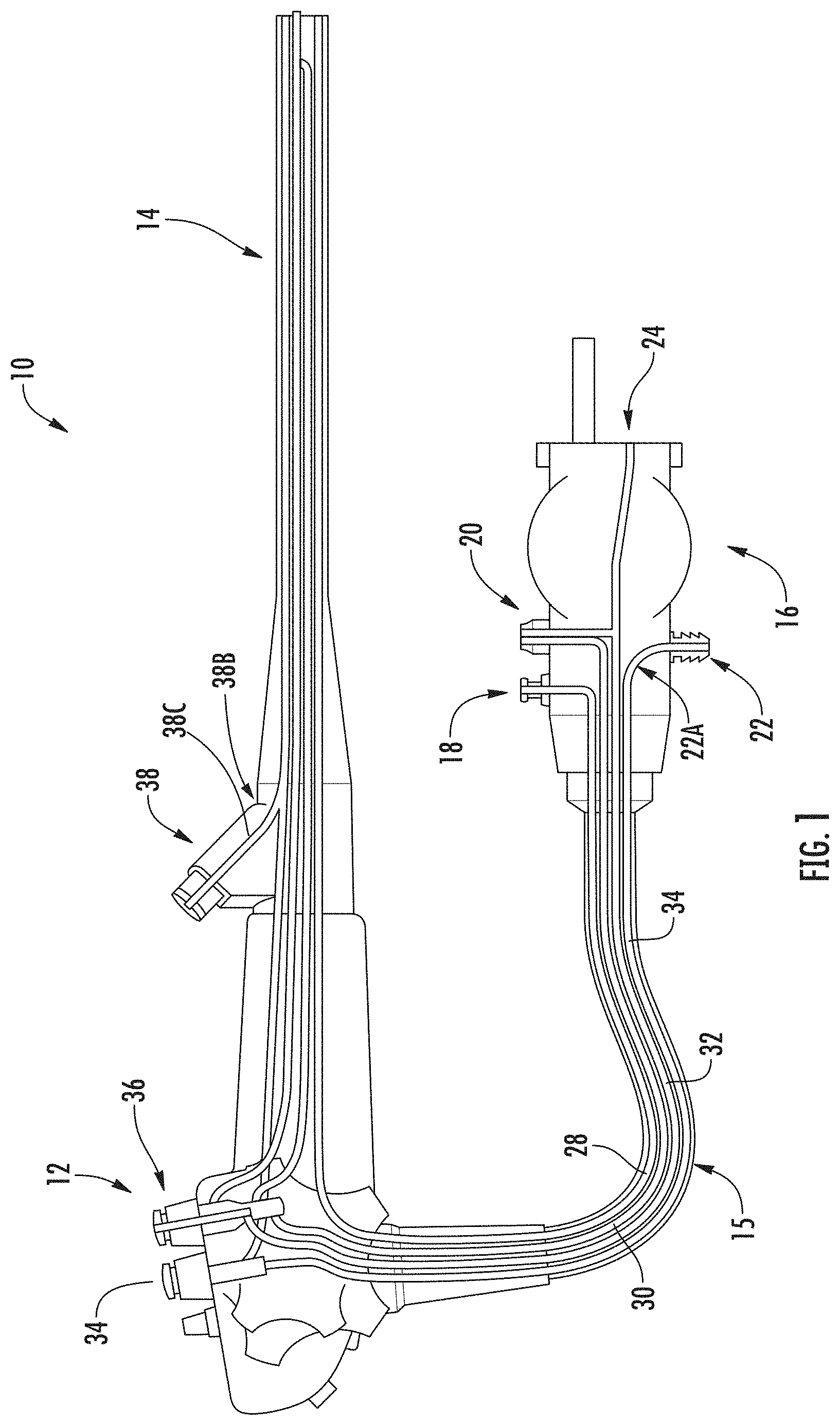 Patent US11779200 — Variable pressure cleaning device and method — Figure 1