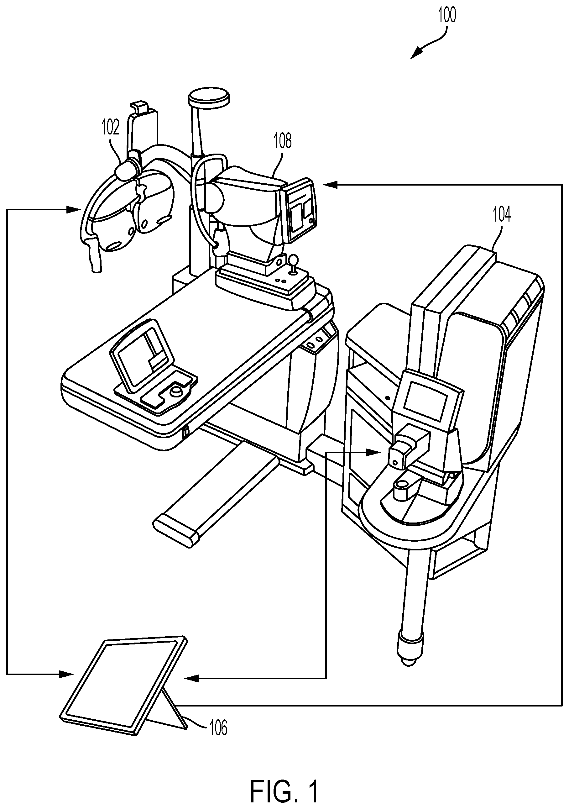 Patent US11779202 — Systems and methods for automated subjective refractions — Figure 1