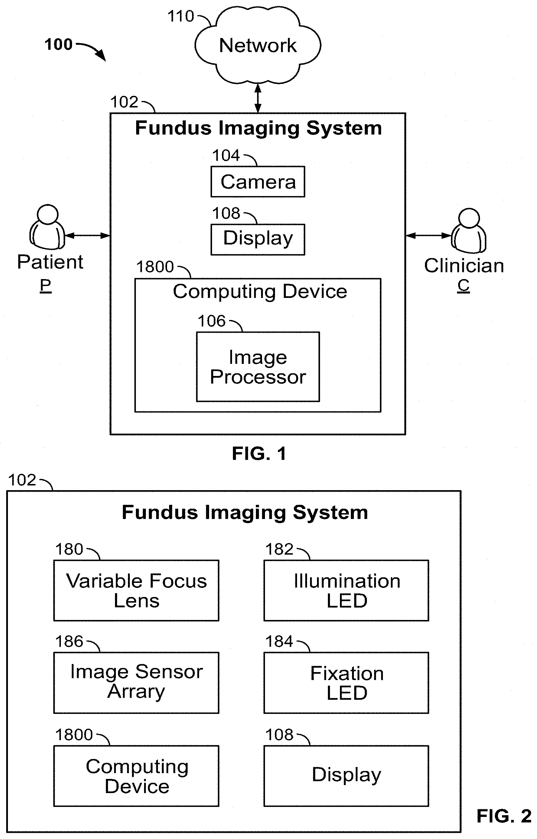 Patent US11779209 — Retinal image capturing — Figure 1