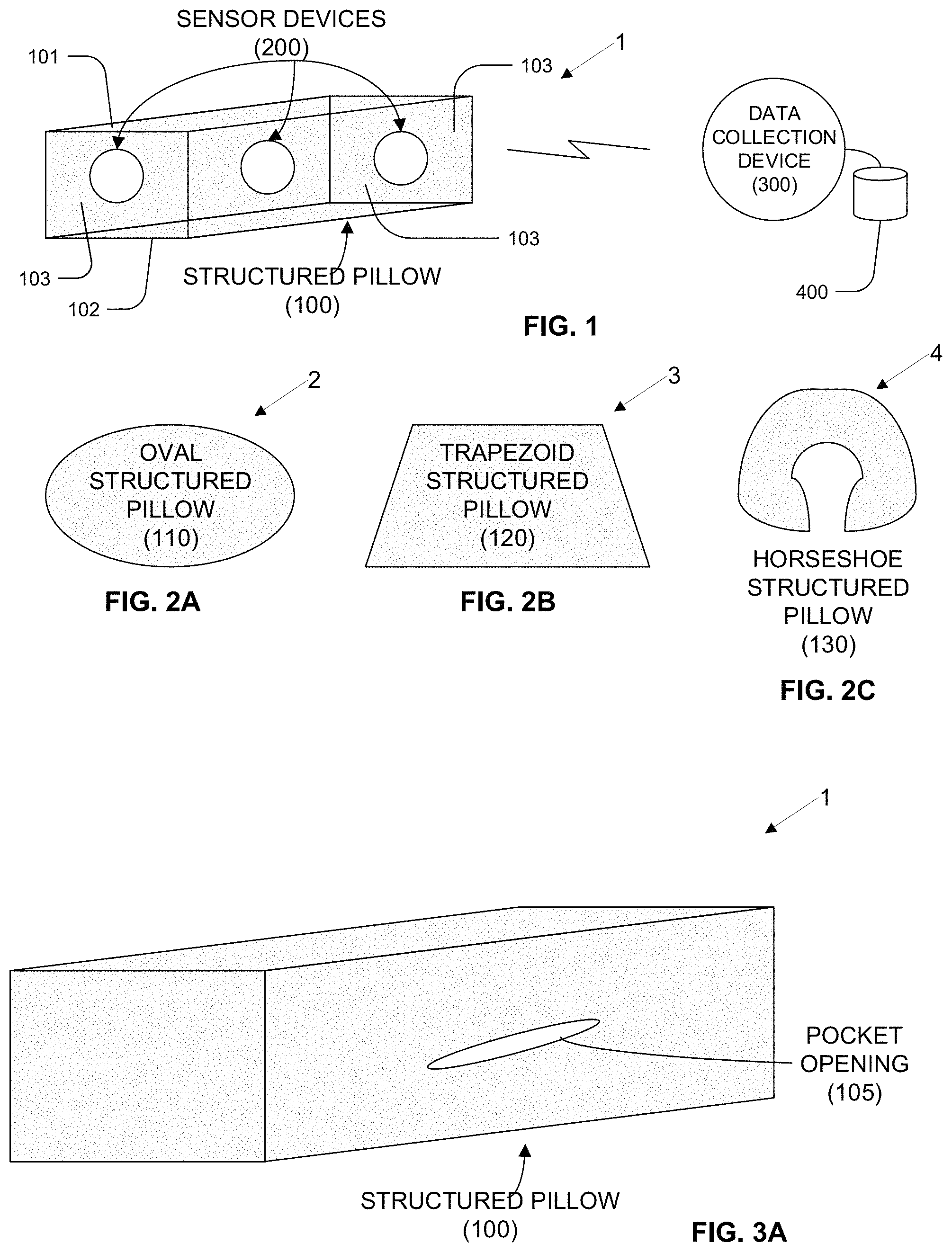 Patent US11779266 — Portable polysomnography apparatus and system — Figure 1